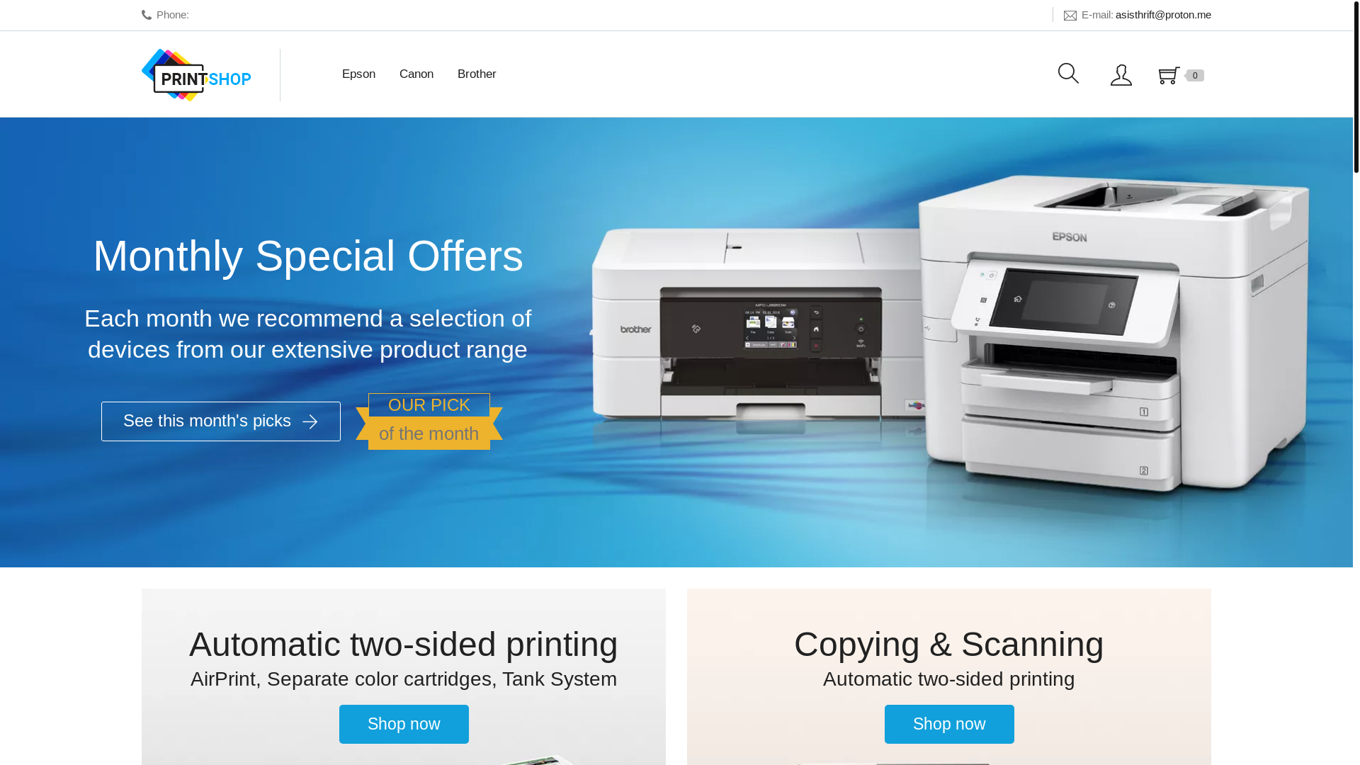 website screenshot of https://asisthrift.com/