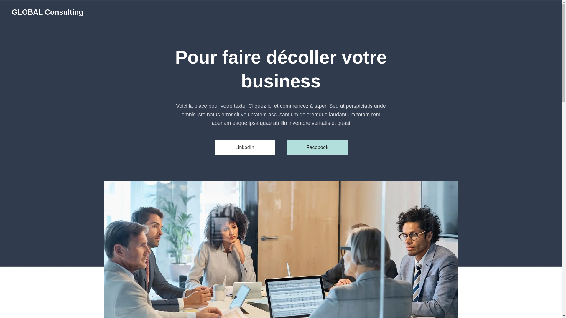 website screenshot of https://aws-mandoul.fr/