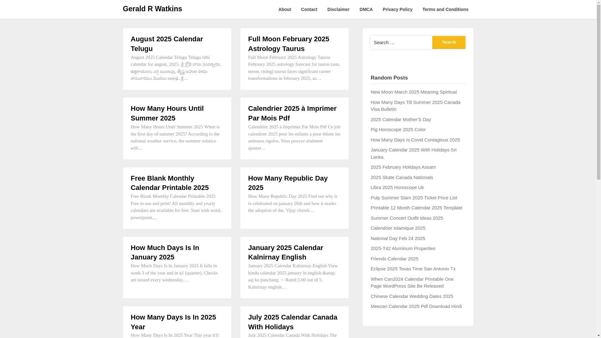 website screenshot of https://geraldrwatkinsr.pages.dev/