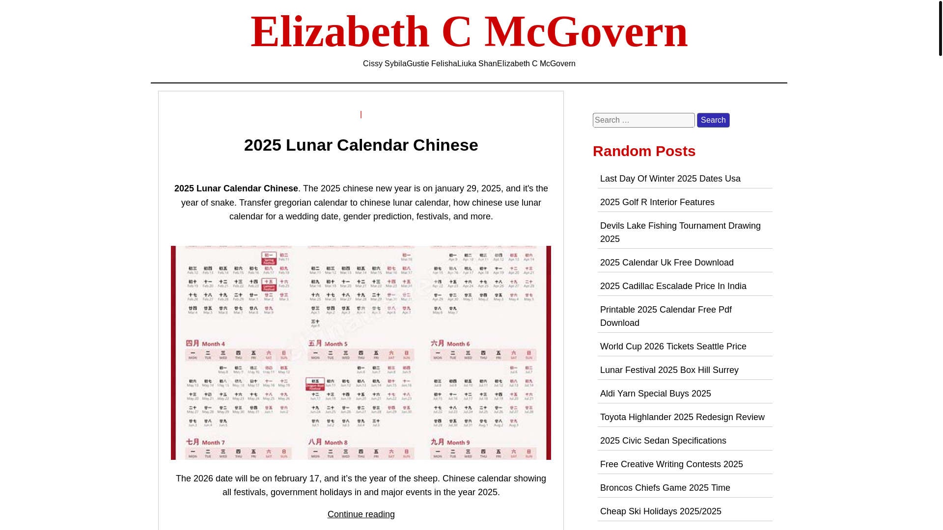 website screenshot of https://elizabethcmcgovernm.pages.dev/