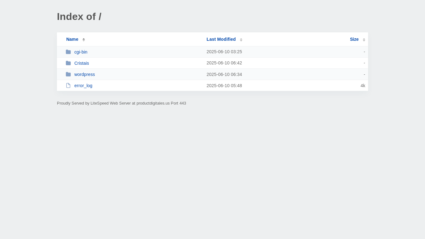 website screenshot of https://productdigitales.us/
