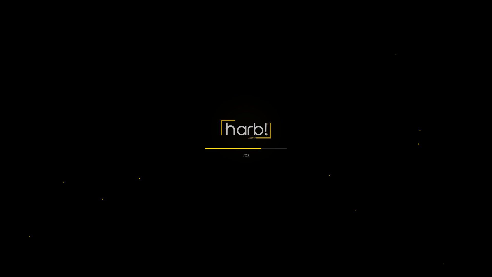 website screenshot of https://harbiagency.com/