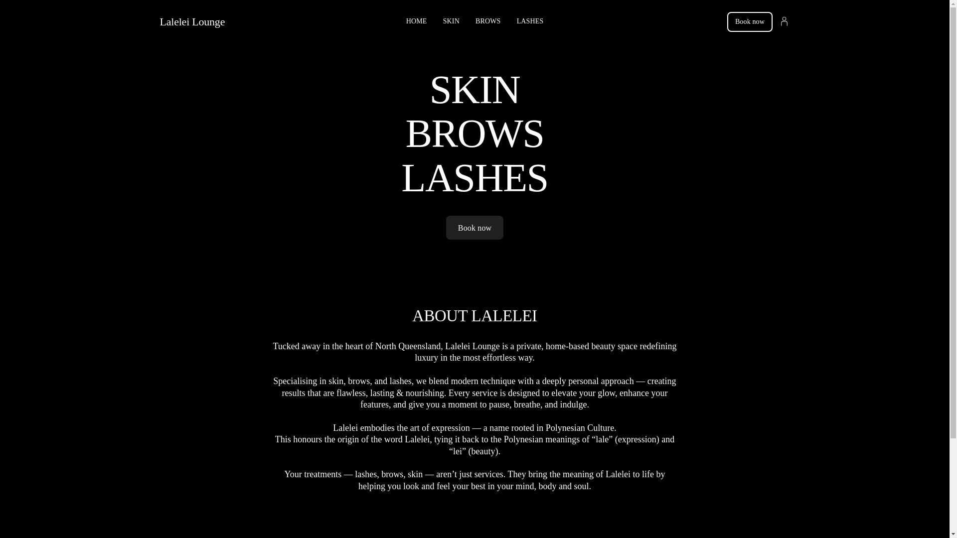 website screenshot of https://laleleilounge.com/