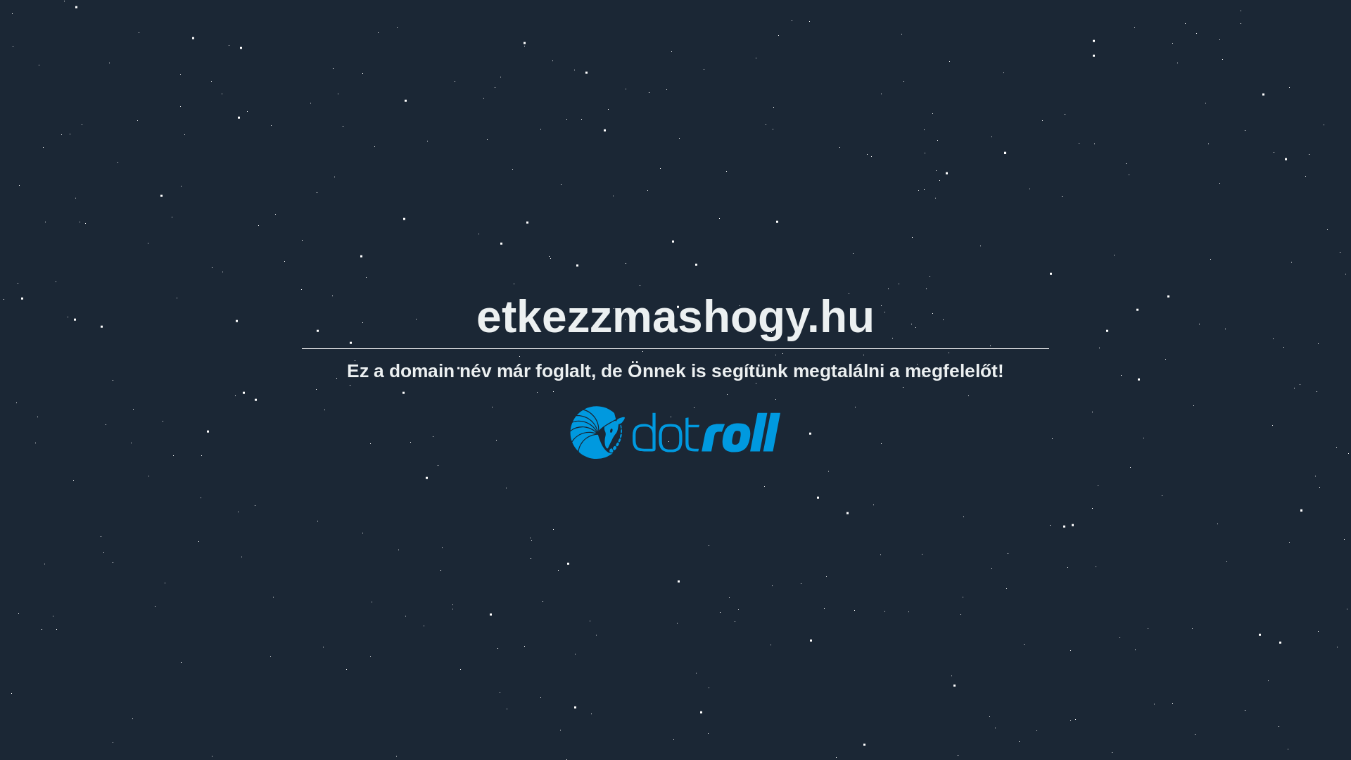 website screenshot of https://etkezzmashogy.hu/