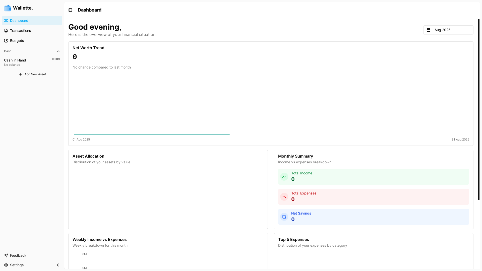 website screenshot of https://wallette.pages.dev/