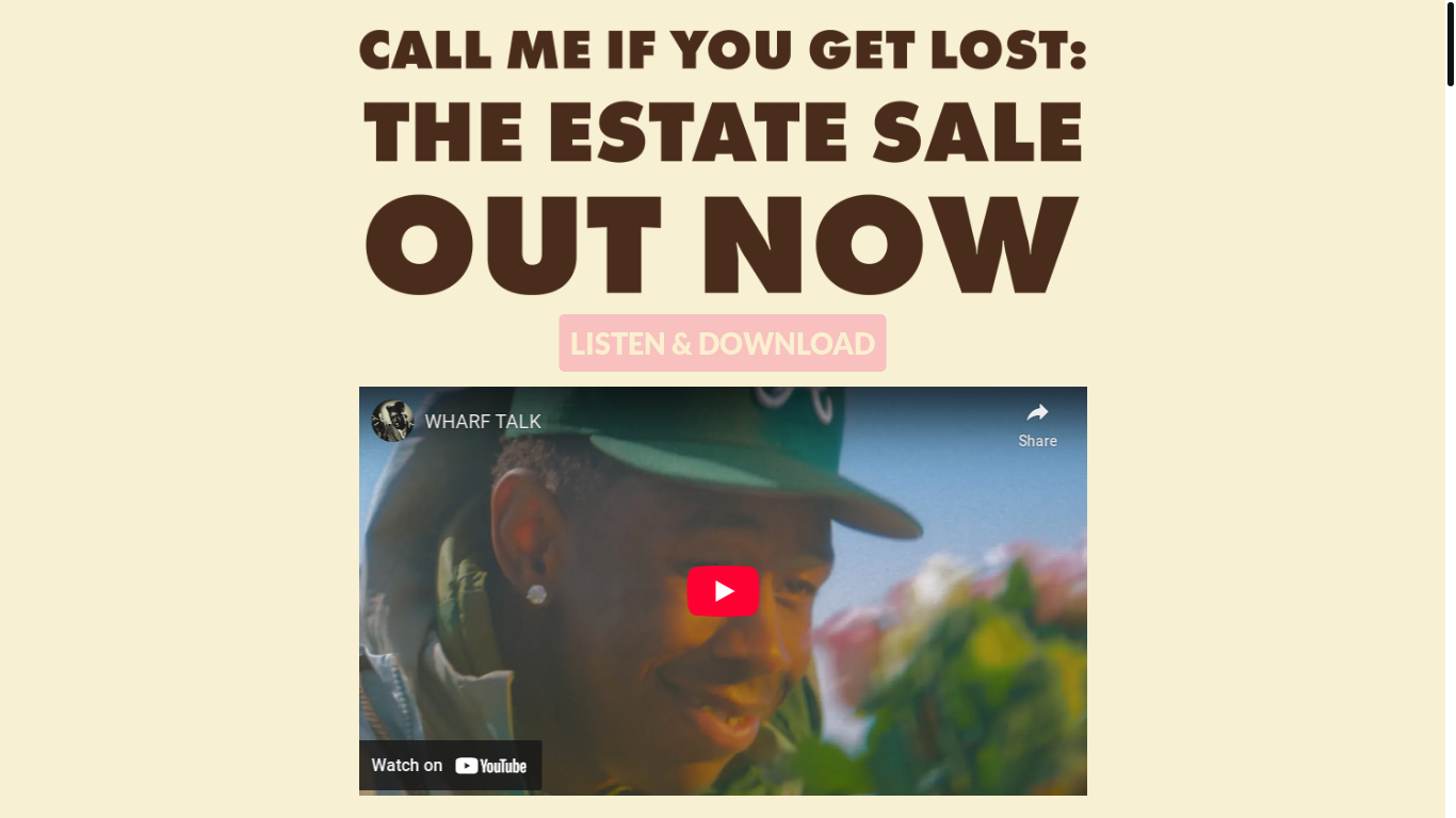 website screenshot of https://callmeifyougetlost.com/