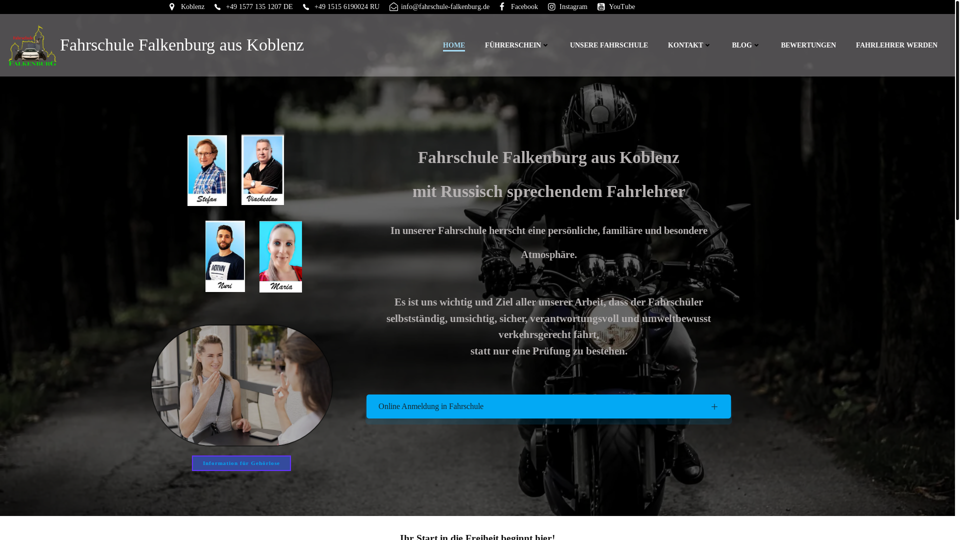 website screenshot of https://rsf-falkenburg.de/