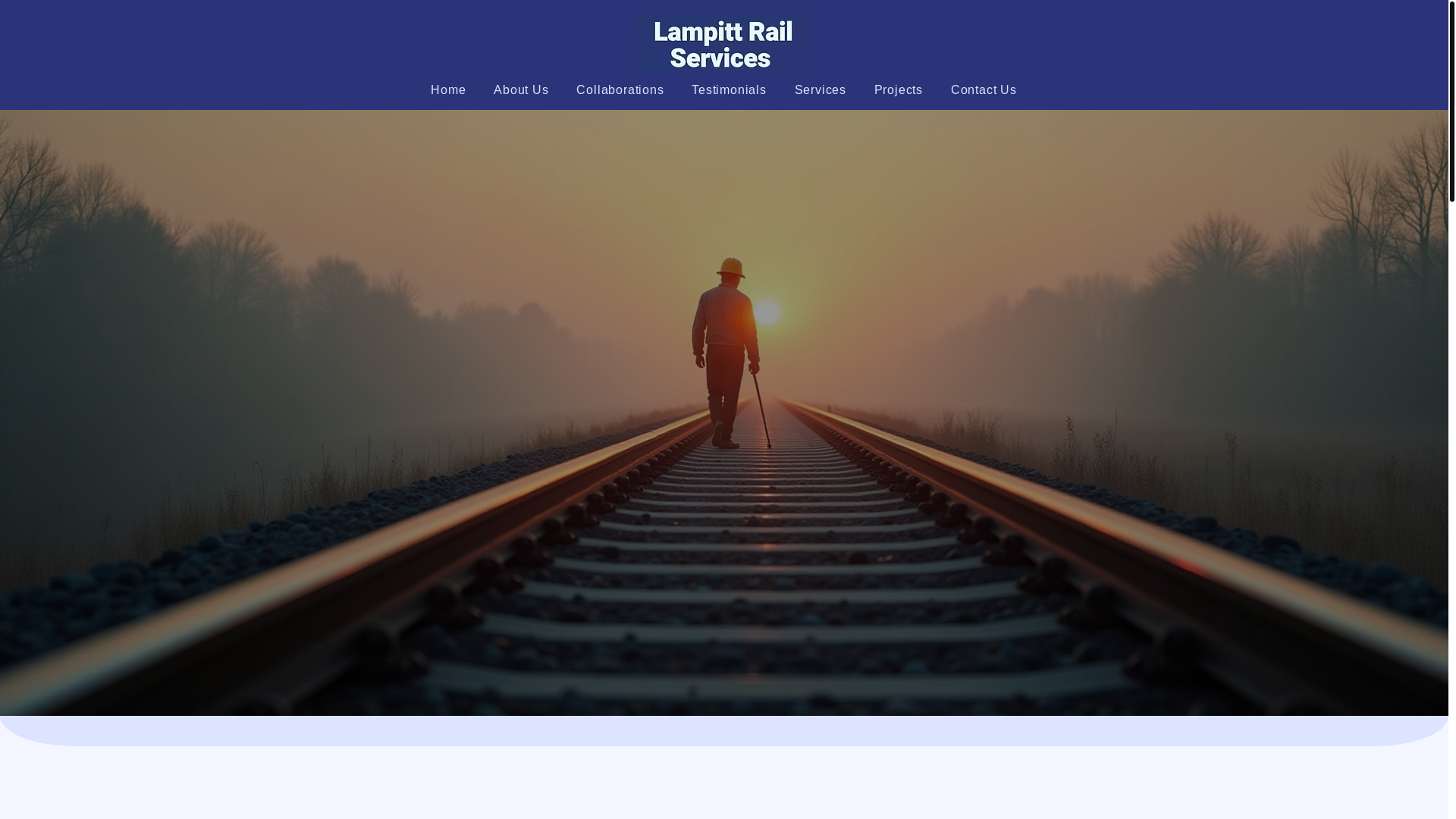 website screenshot of https://lampittrailservices.com/