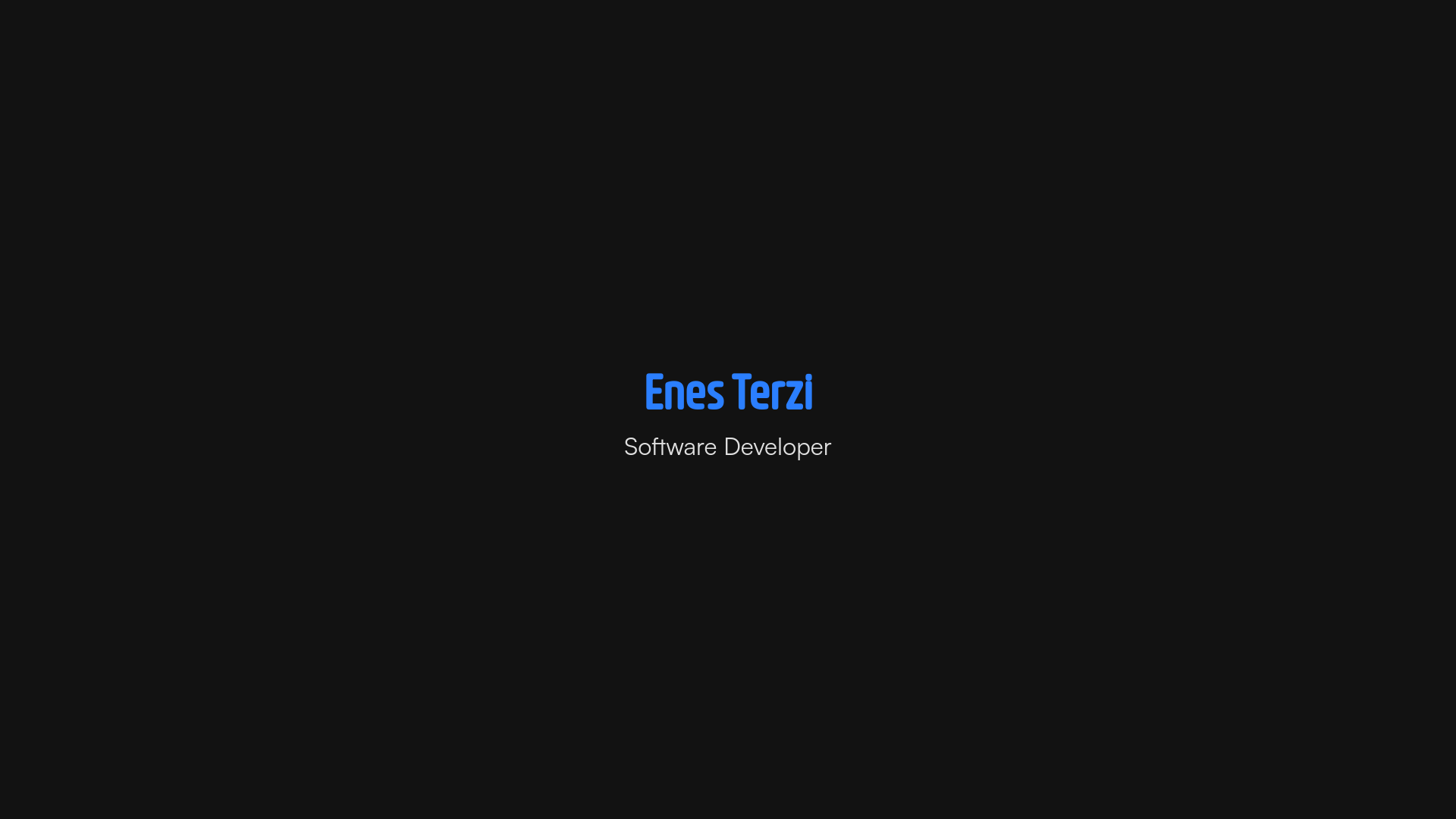website screenshot of https://enesterzi.pages.dev/