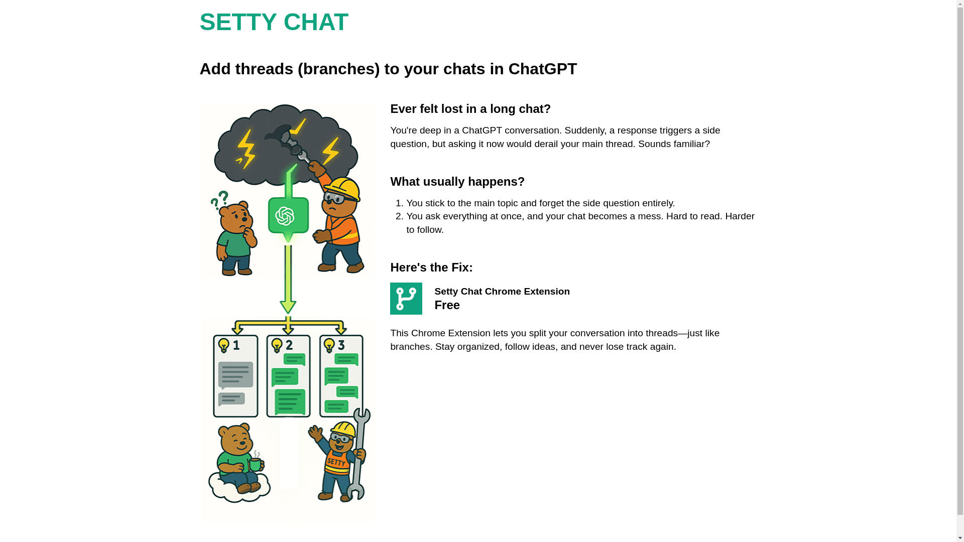website screenshot of https://setty-chat.ai/