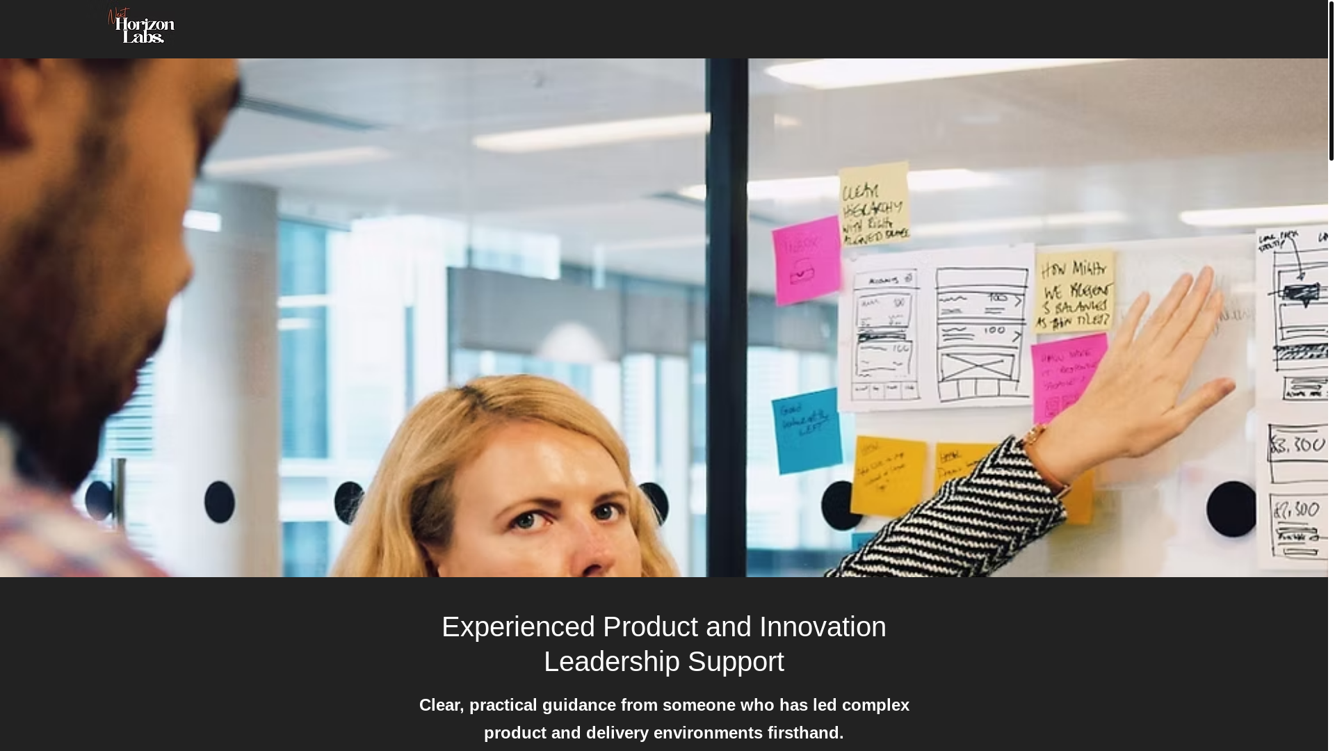 website screenshot of https://nexthorizonlabs.com.au/