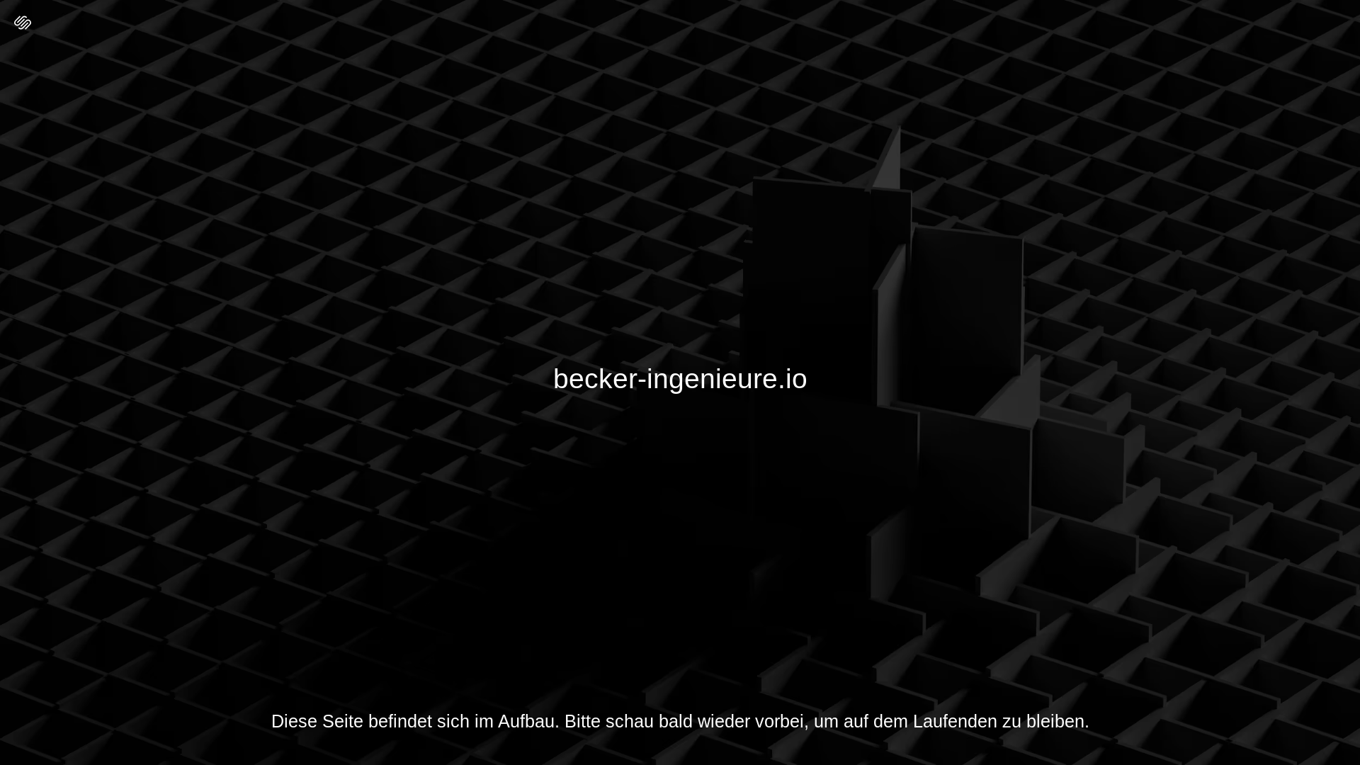 website screenshot of https://becker-ingenieure.io/