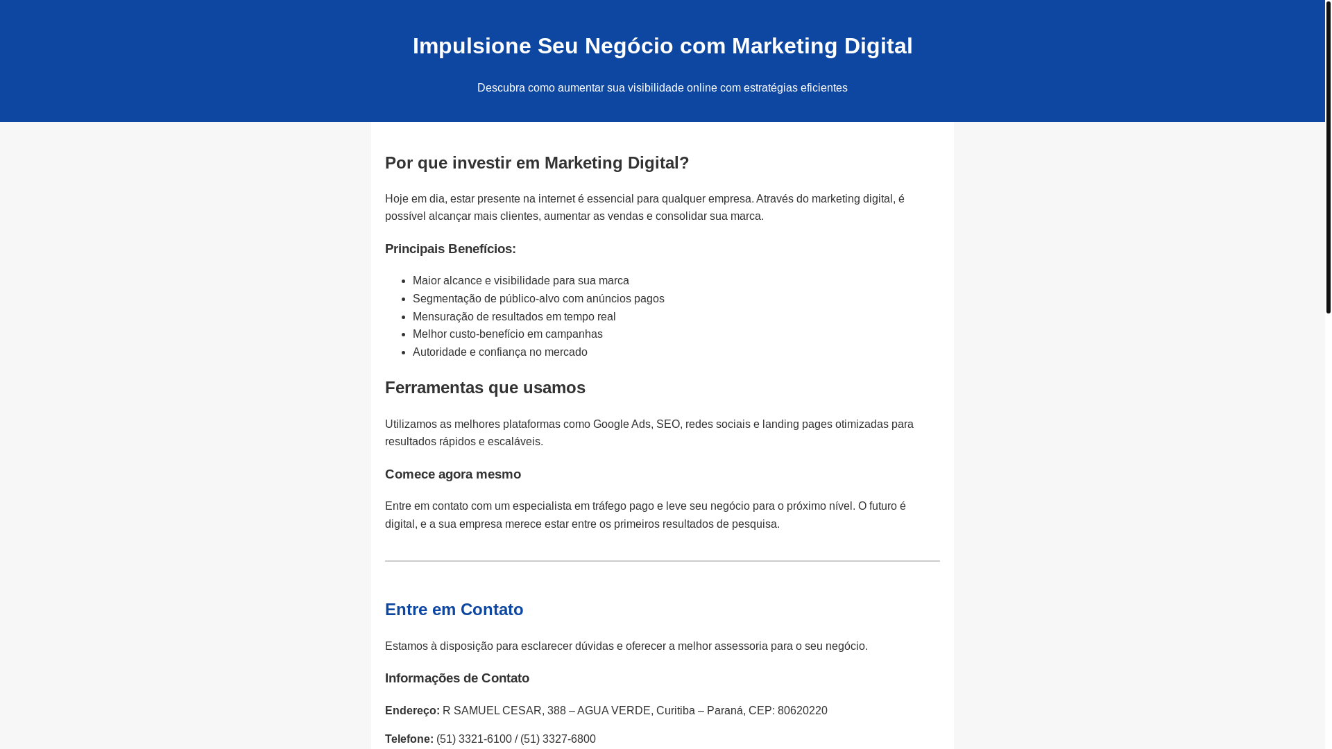 website screenshot of https://solucoesmarketing.pages.dev/
