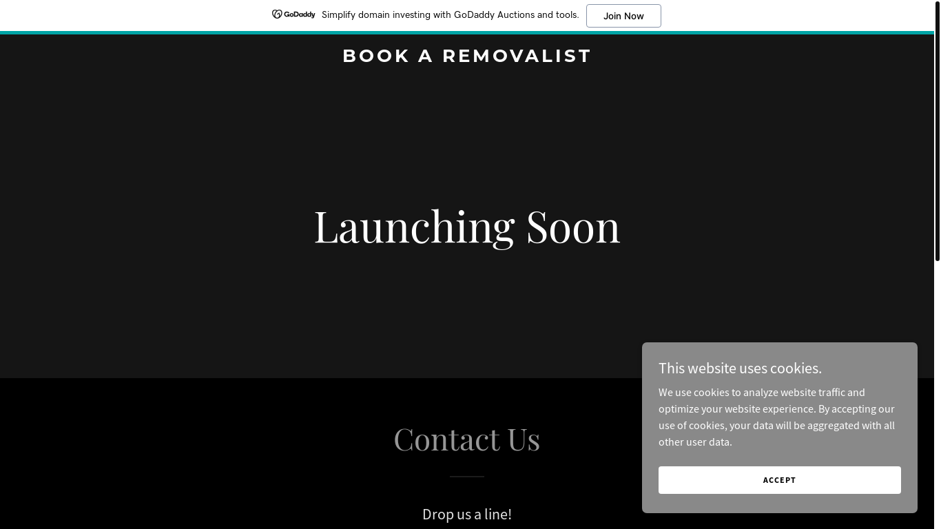 website screenshot of https://bookaremovalist.com.au/
