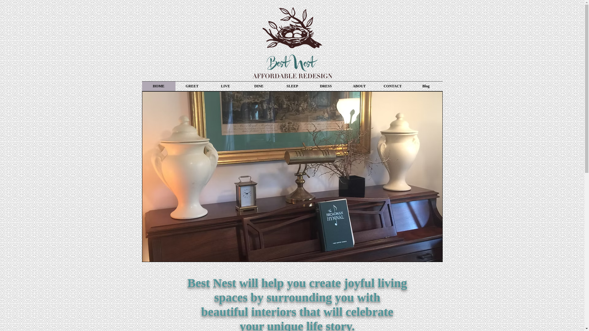 website screenshot of https://bestnestelevatedhome.com/