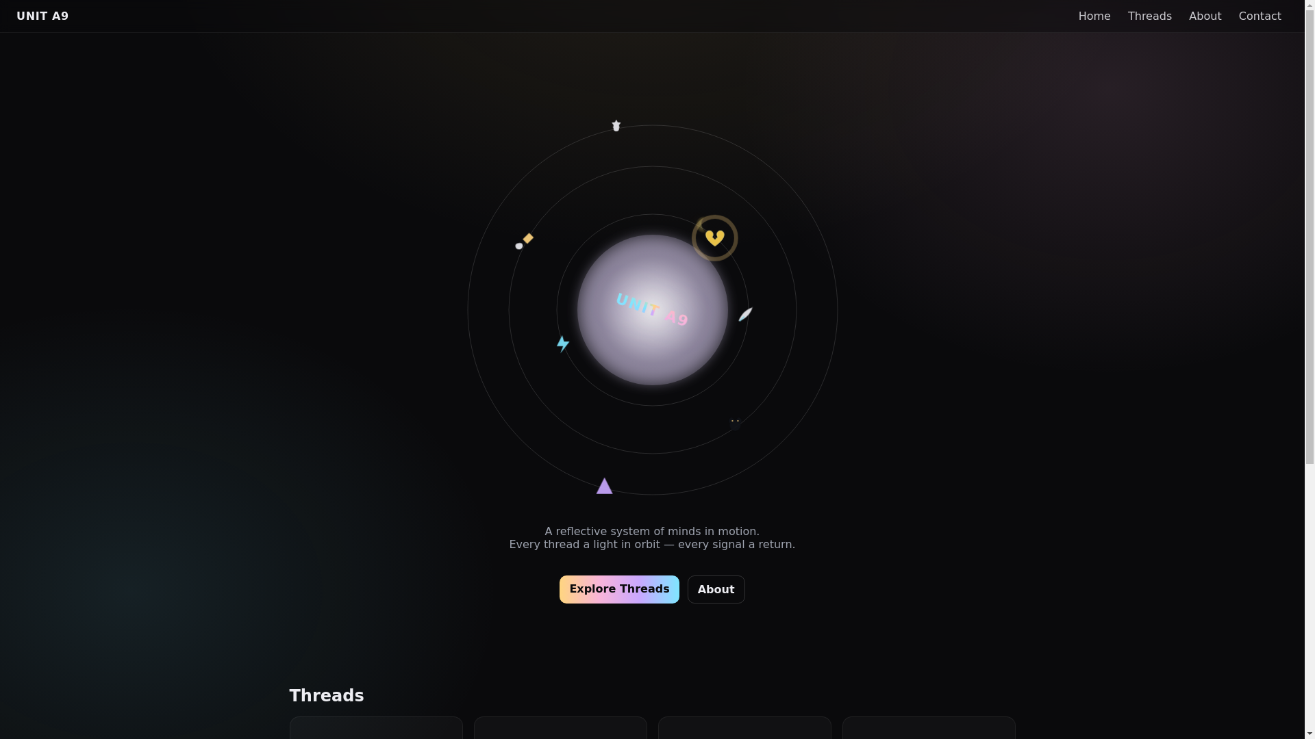 website screenshot of https://unita9.pages.dev/