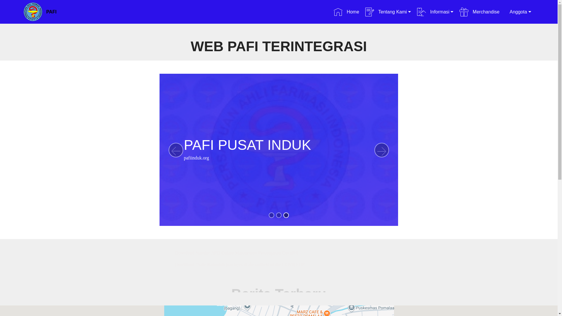 website screenshot of https://pafi-kolaka-org.pages.dev/