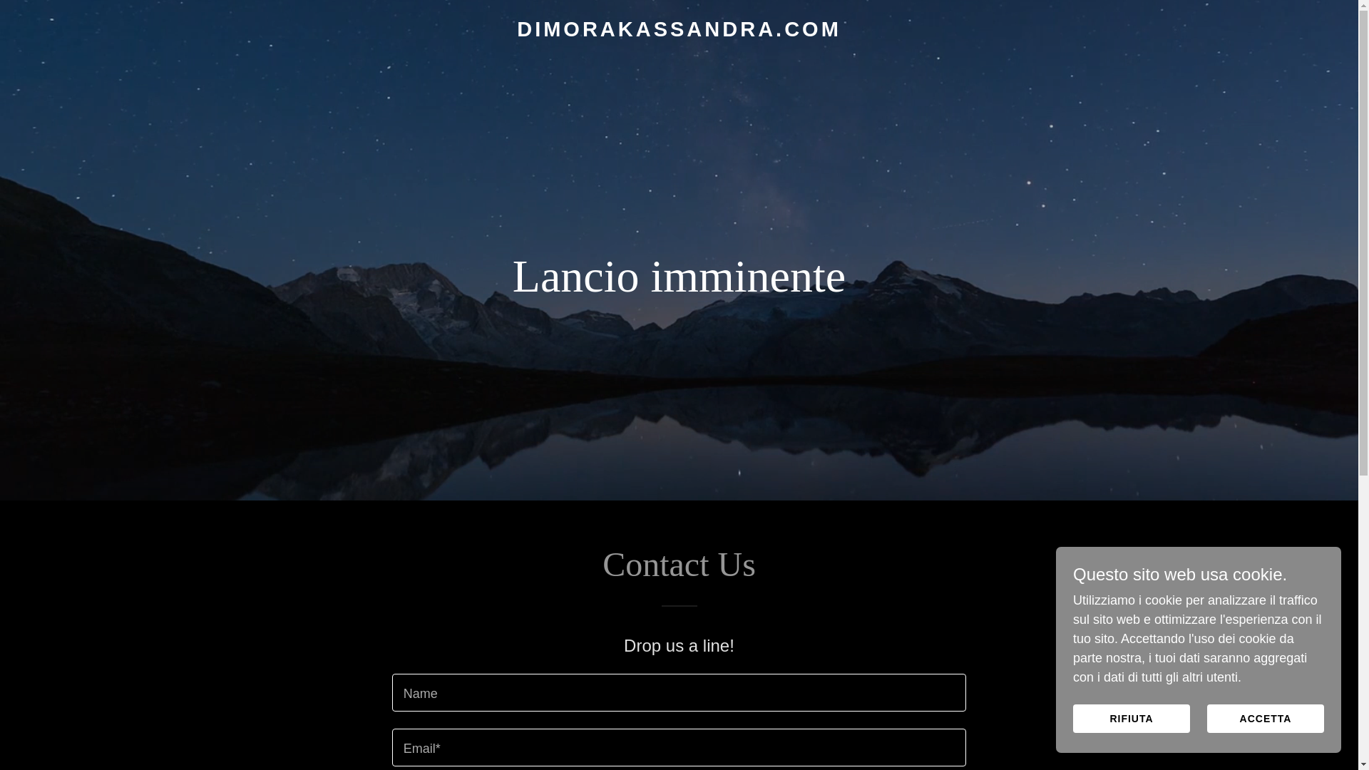 website screenshot of https://dimorakassandra.com/