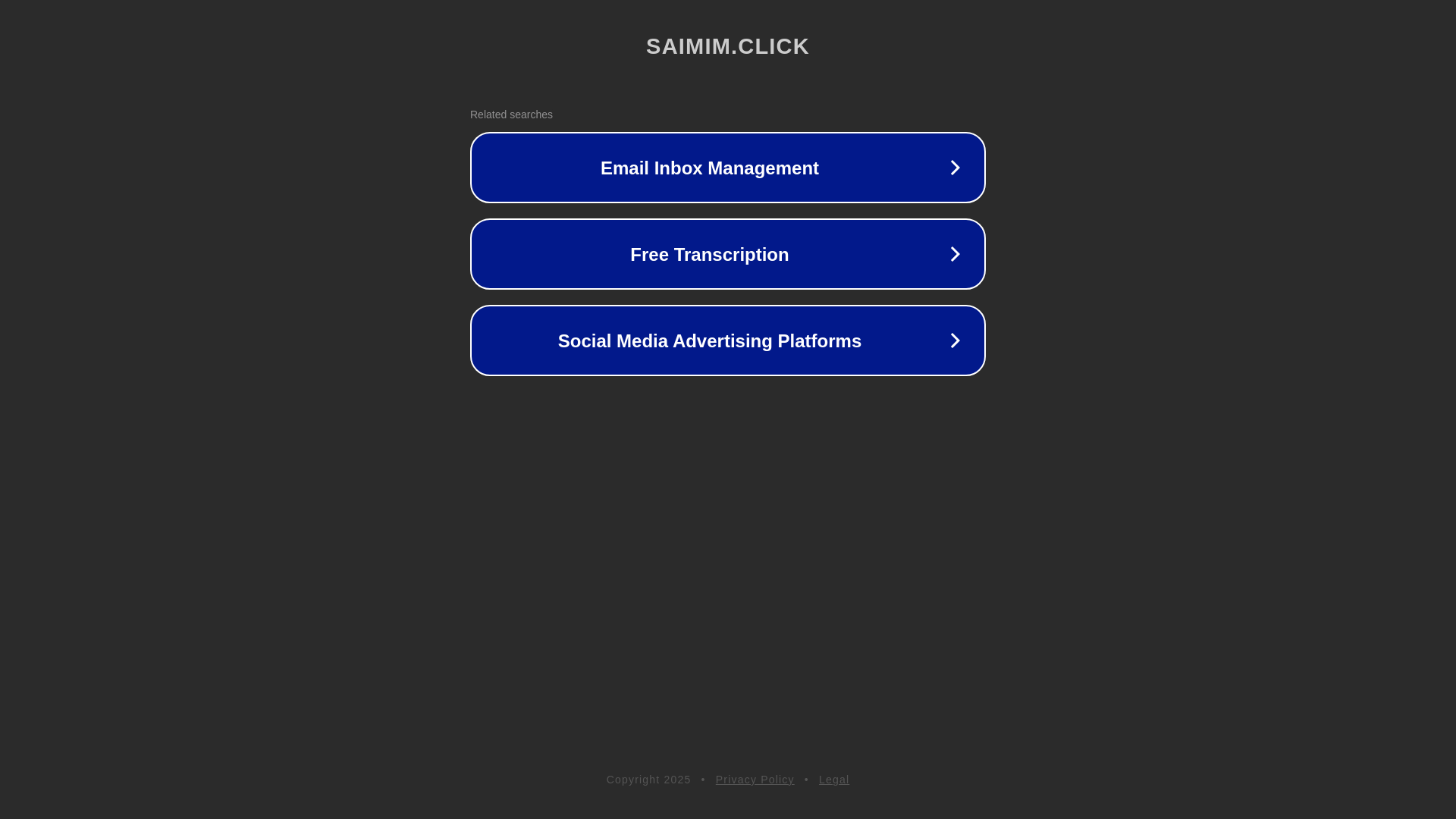 website screenshot of https://saimim.click/