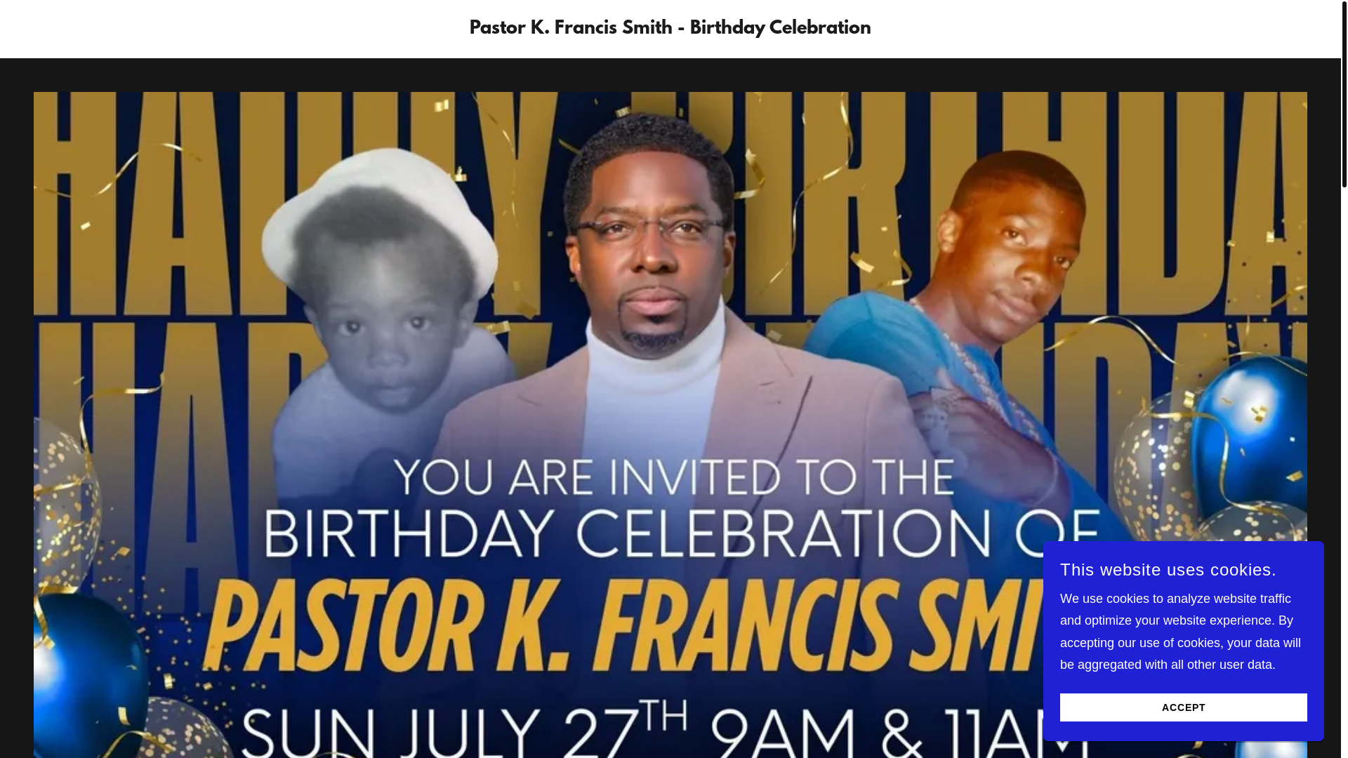 website screenshot of https://happybirthdaykfs.com/