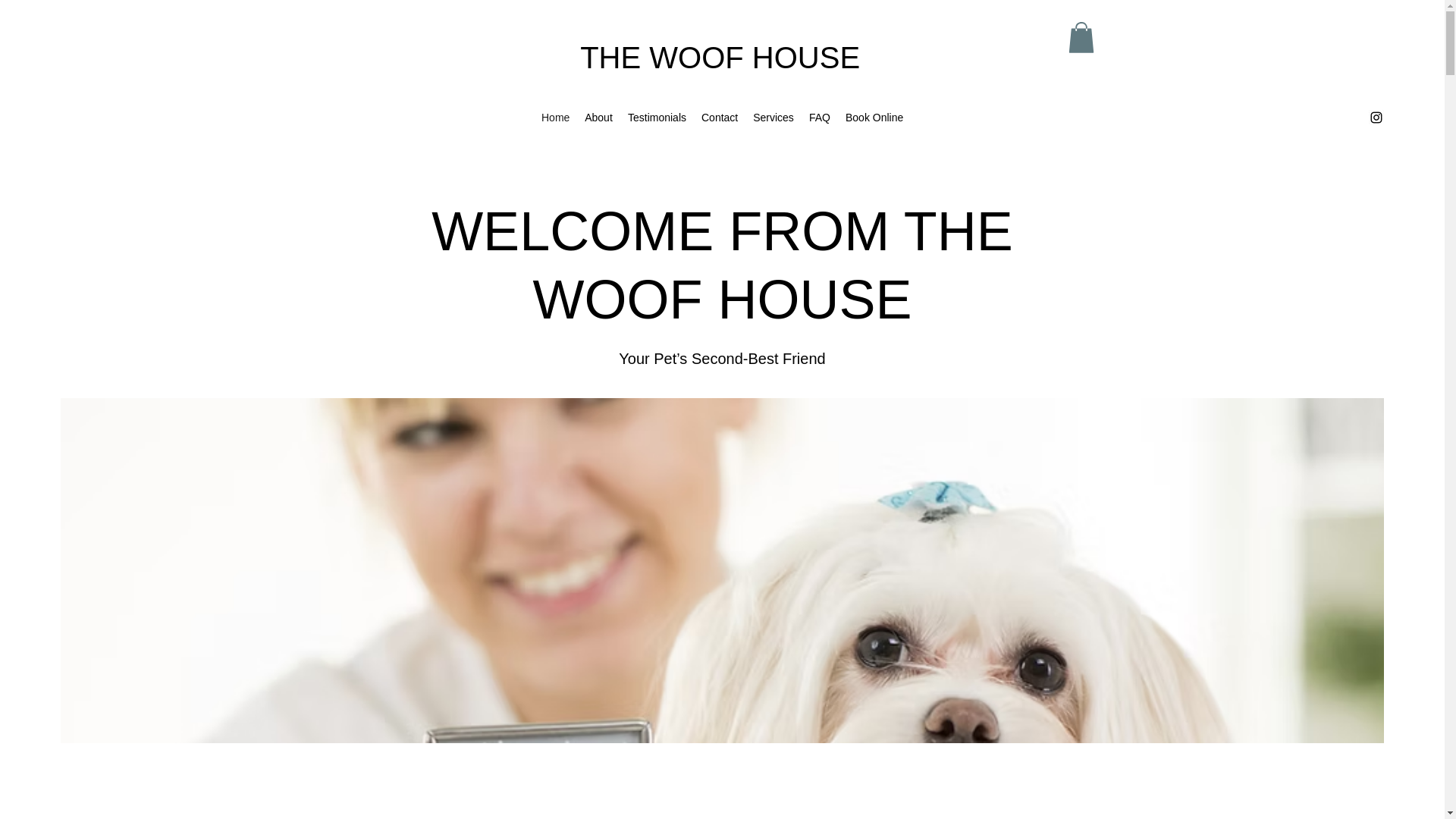 website screenshot of https://pawsandrelaxstudio.com/