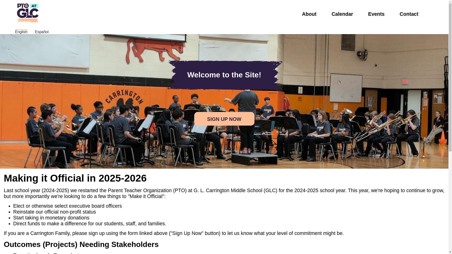 website screenshot of https://glcpto-org.pages.dev/