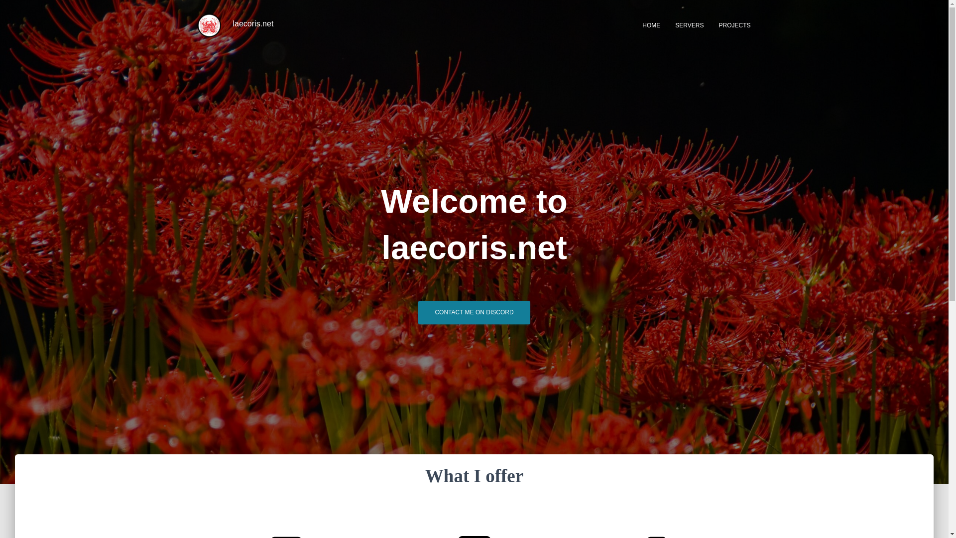 website screenshot of https://laecorisnet2.pages.dev/