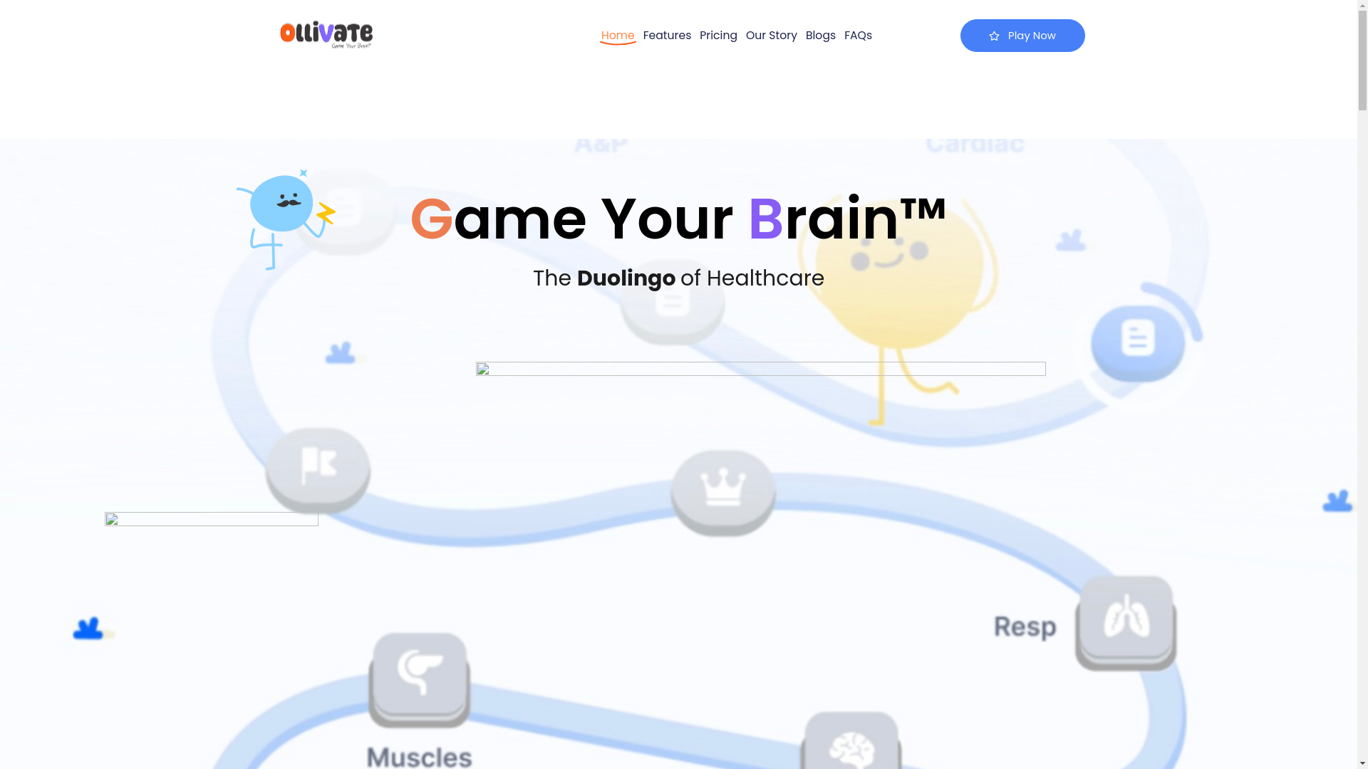 website screenshot of https://ollivate-temp.pages.dev/