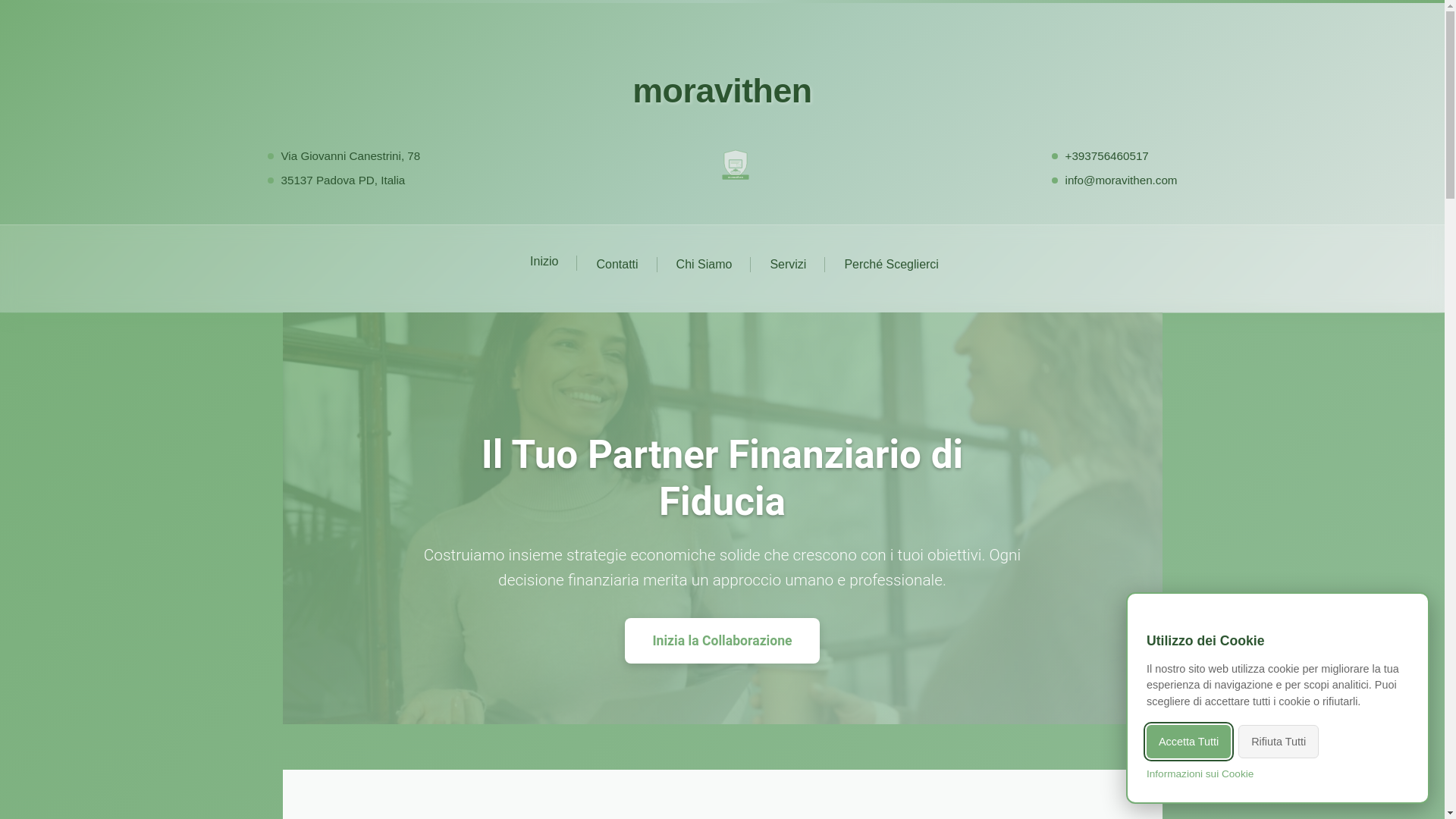 website screenshot of https://moravithen.com/