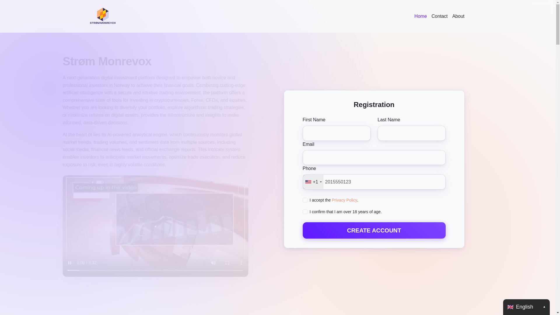 website screenshot of https://strommonrevox.org/