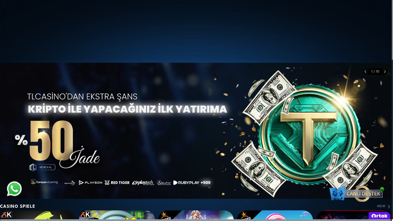 website screenshot of https://beyto.tlcasinopartners.com/