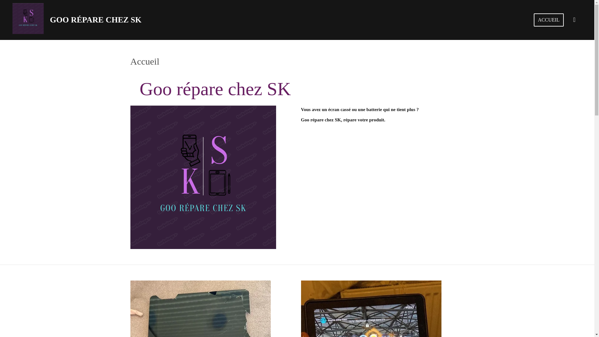 website screenshot of https://goo-repare-chez-soso.fr/