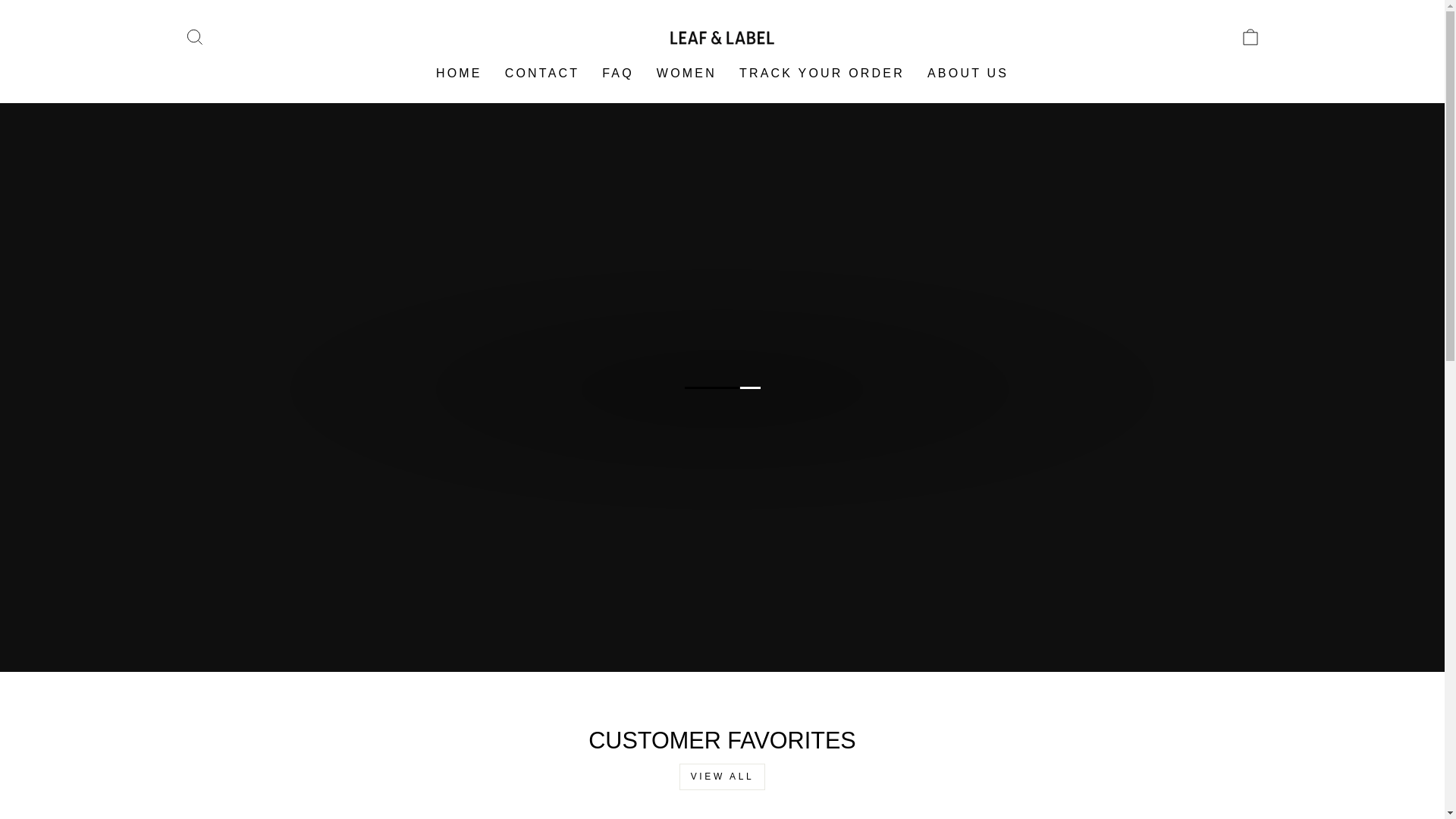 website screenshot of https://leaflabelboutique.com/