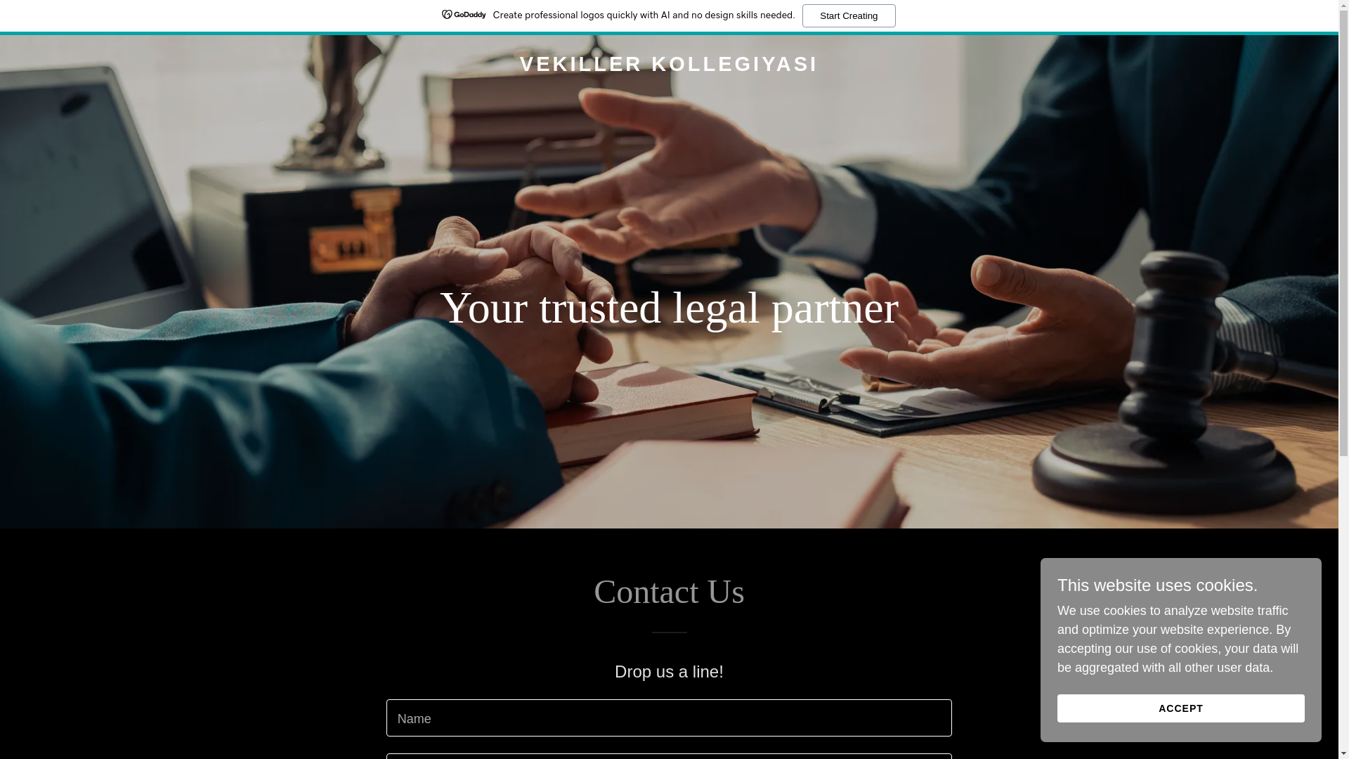 website screenshot of https://vekillerkollegiyasi.com/