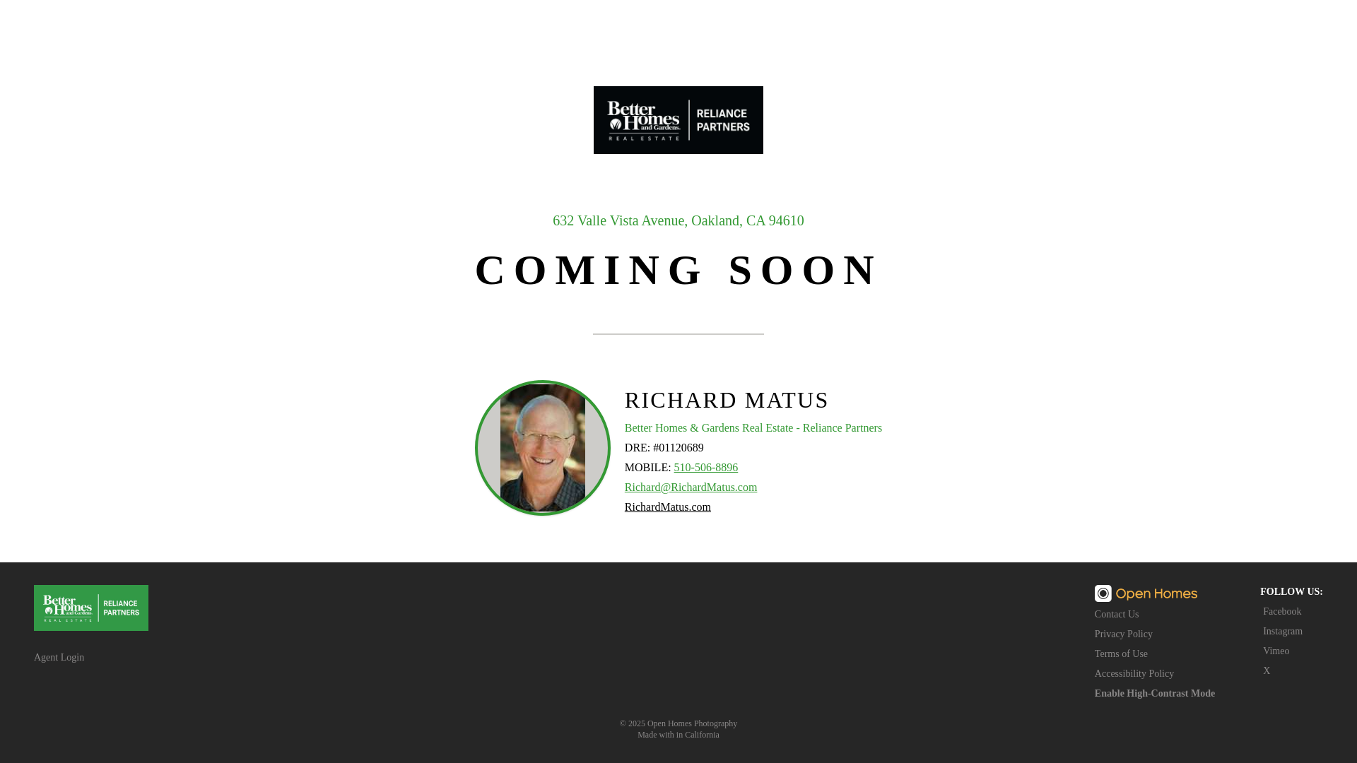 website screenshot of https://632vallevista.com/
