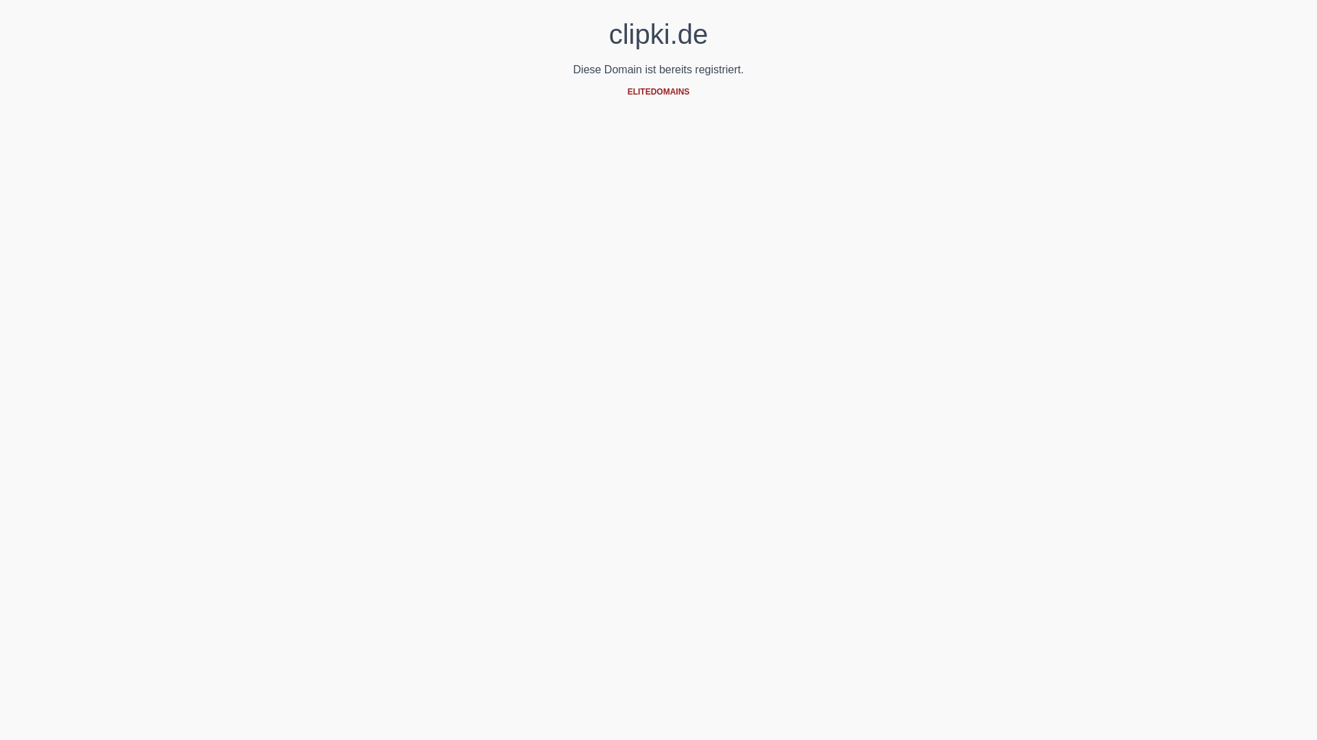 website screenshot of https://clipki.de/