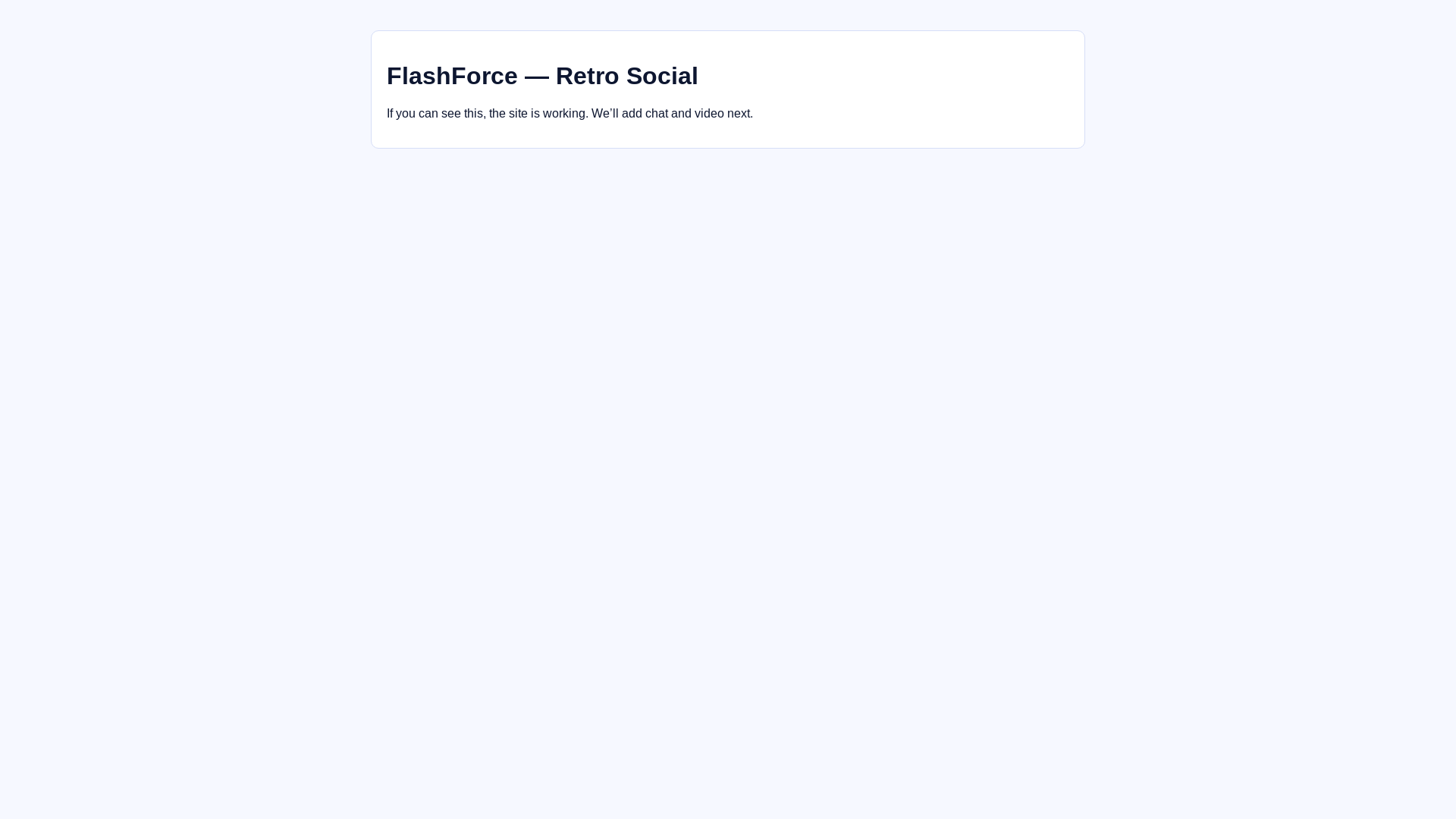 website screenshot of https://flashforce-retro2.pages.dev/