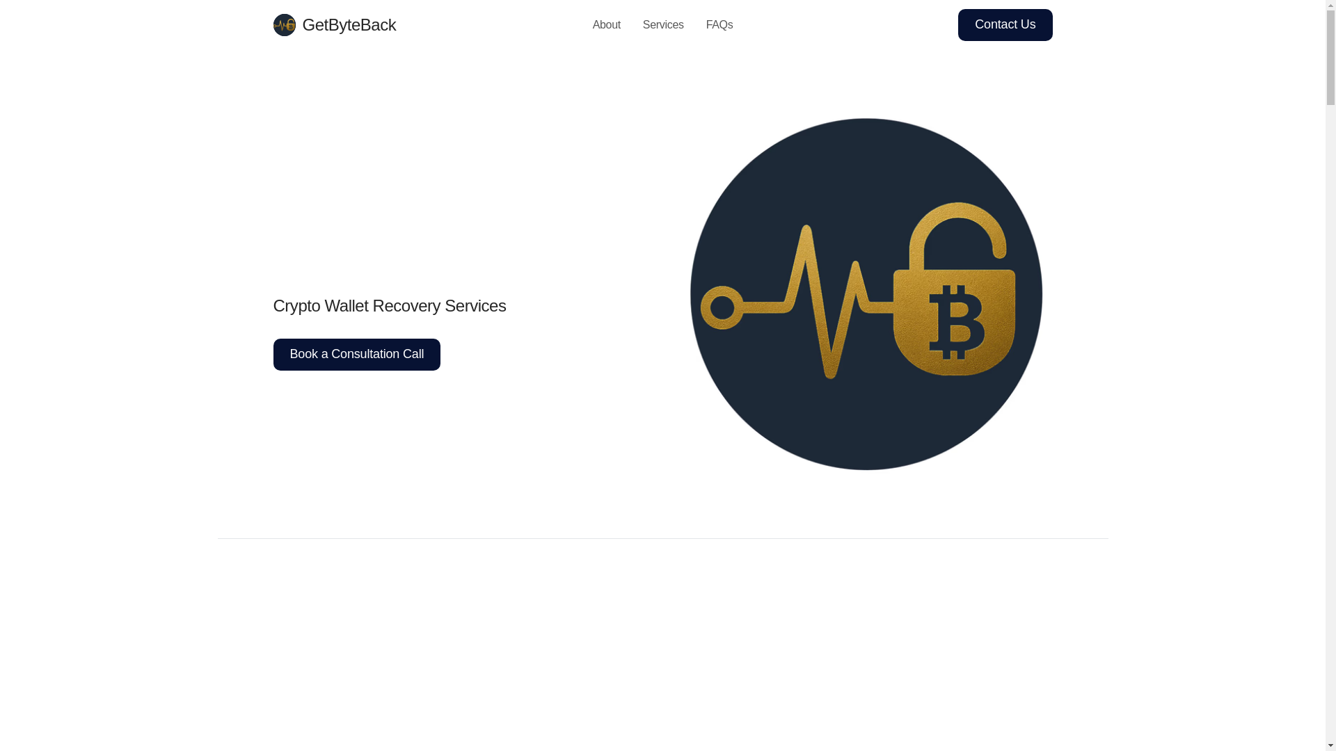 website screenshot of https://getbyteback.org/