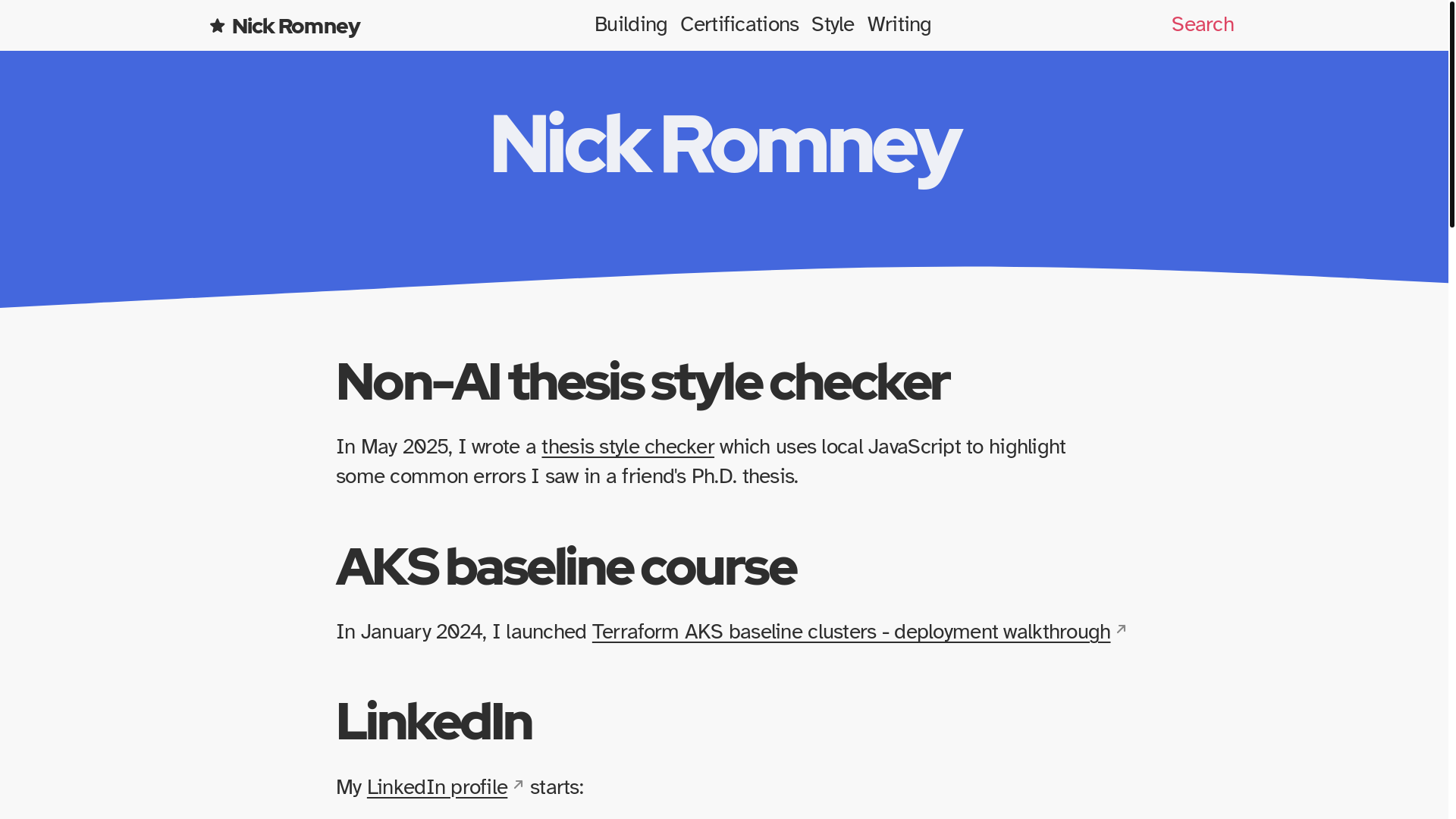 website screenshot of https://nickromney-com-eleventy-excellent.pages.dev/