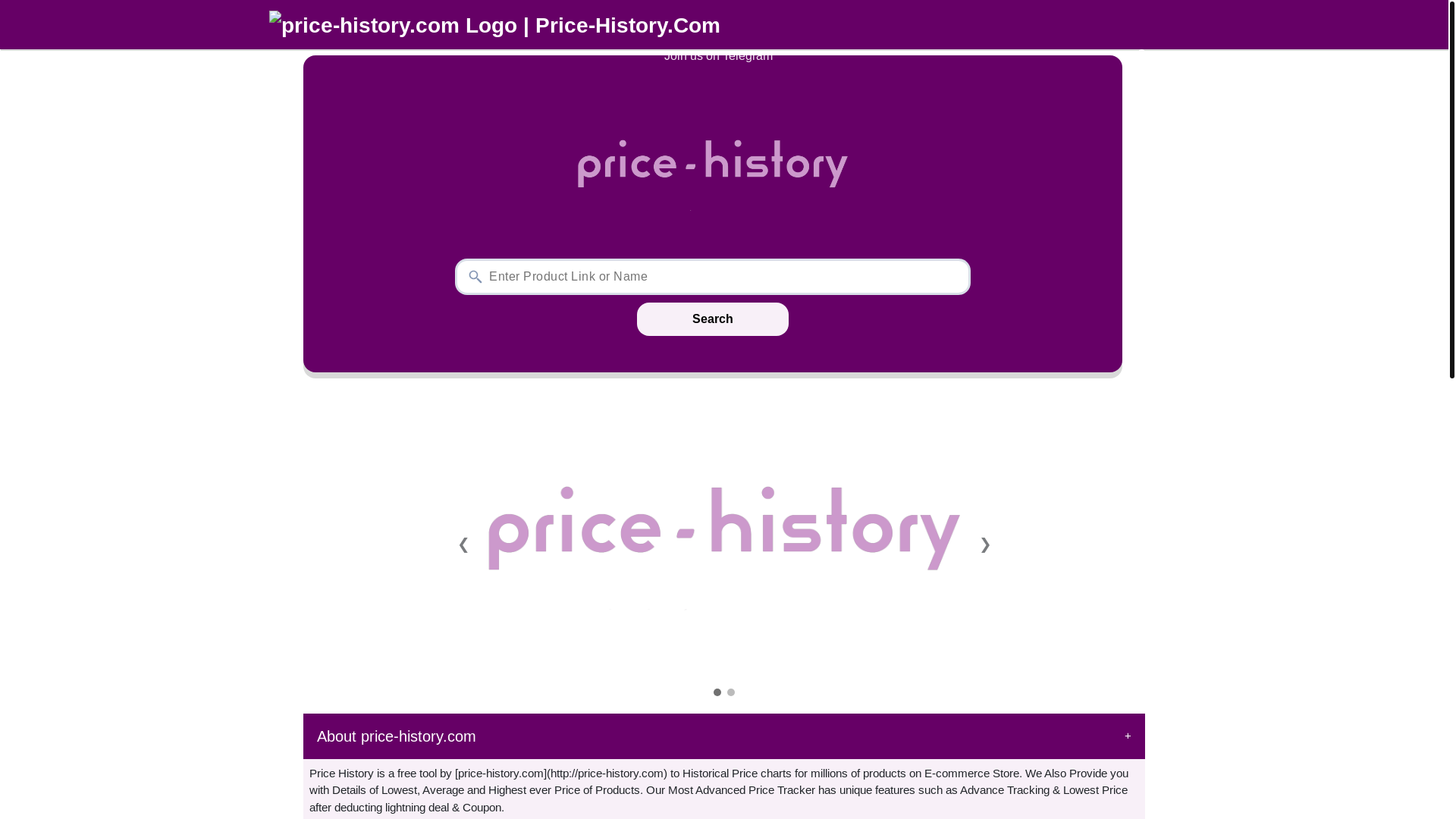 website screenshot of https://price-history-com.pages.dev/