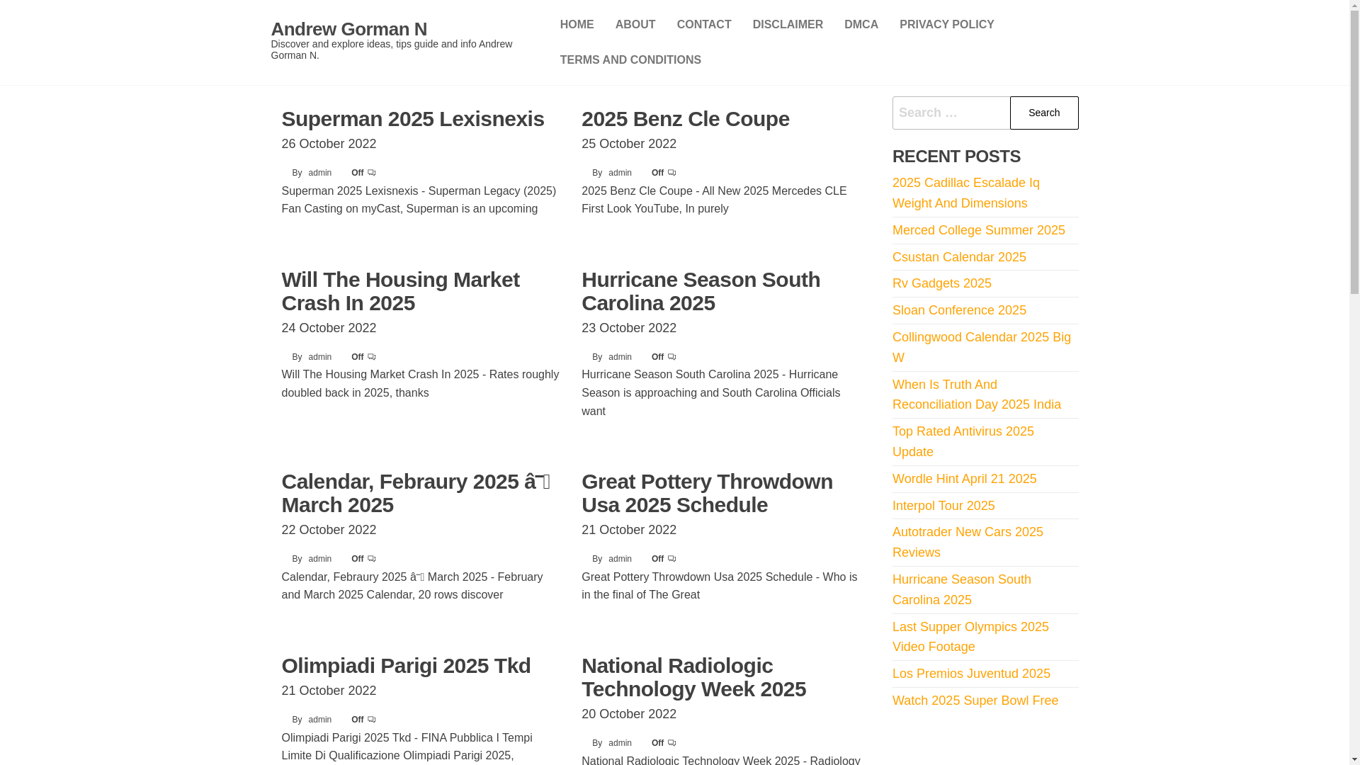 website screenshot of https://andrewgormann.pages.dev/