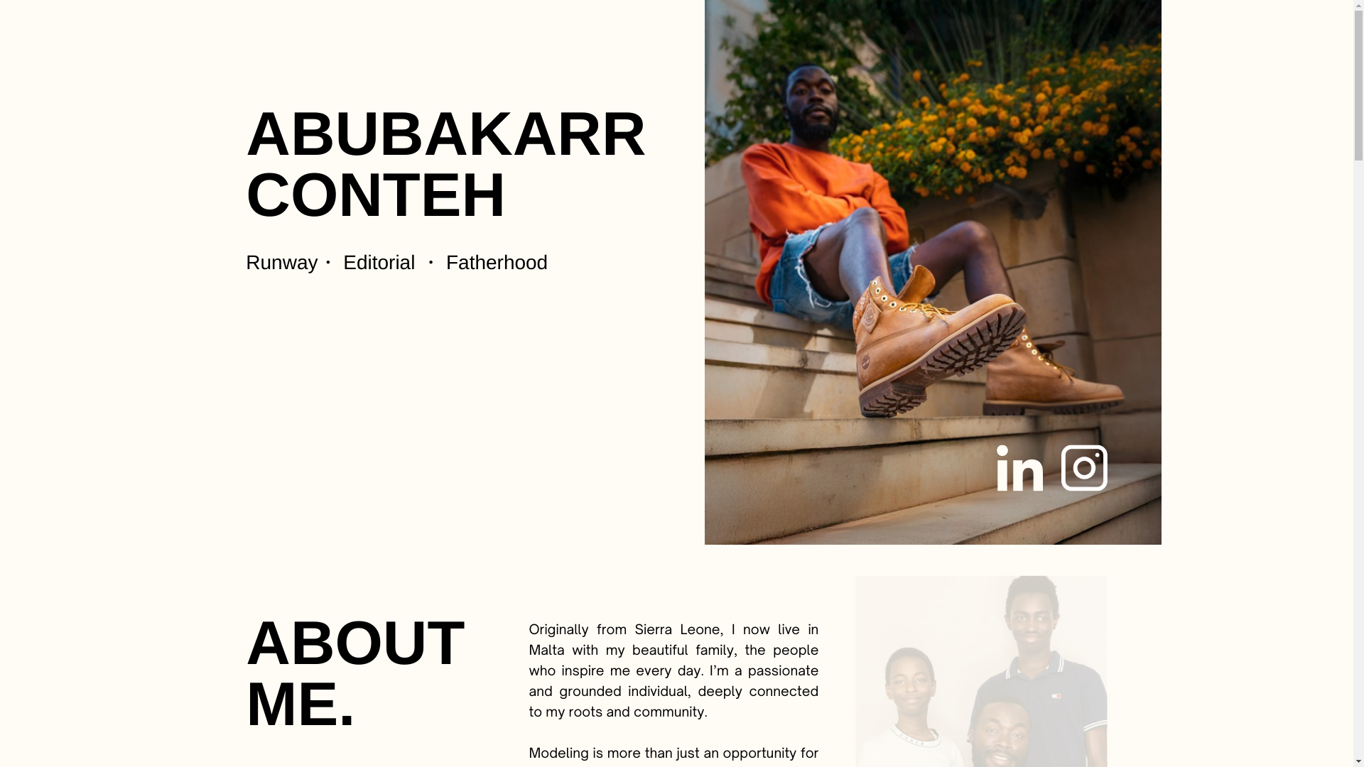 website screenshot of https://abubakarr-conteh.com/