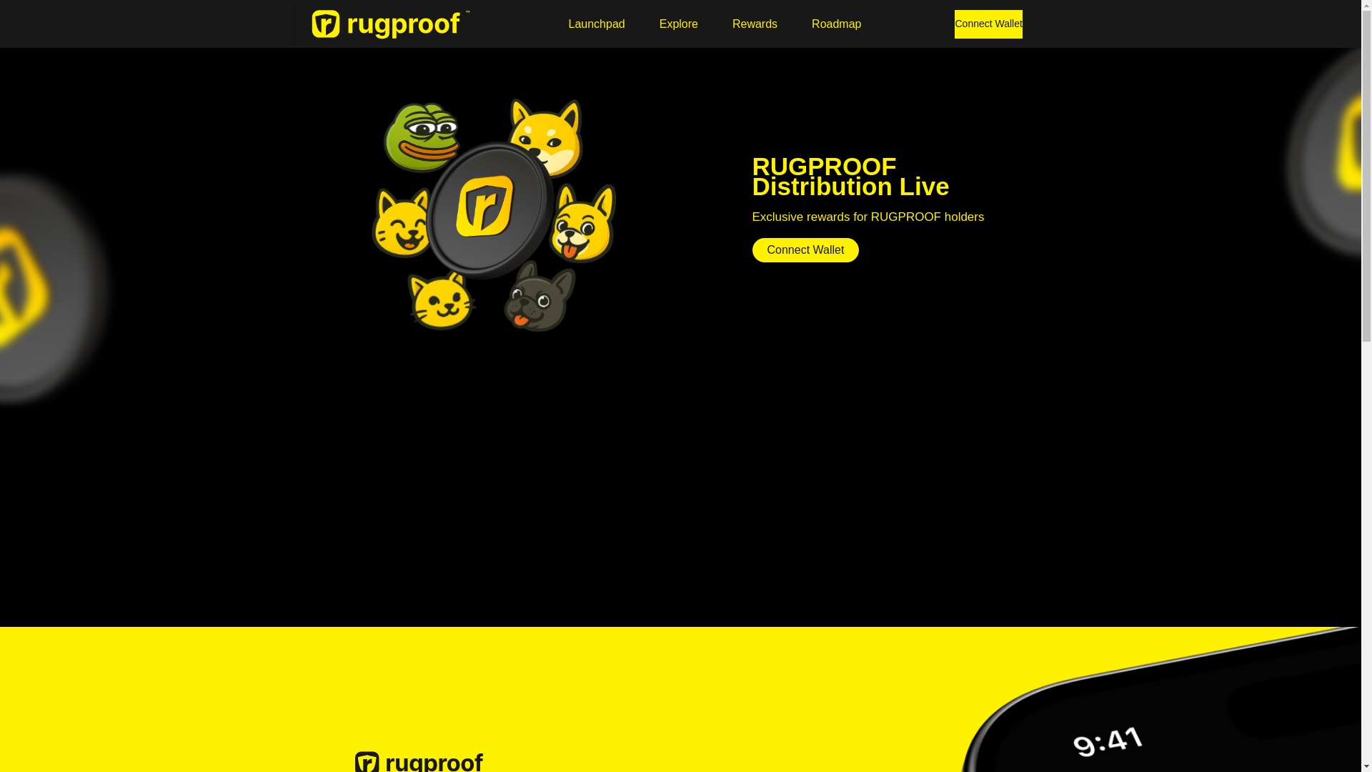 website screenshot of https://events-rproof.tech/