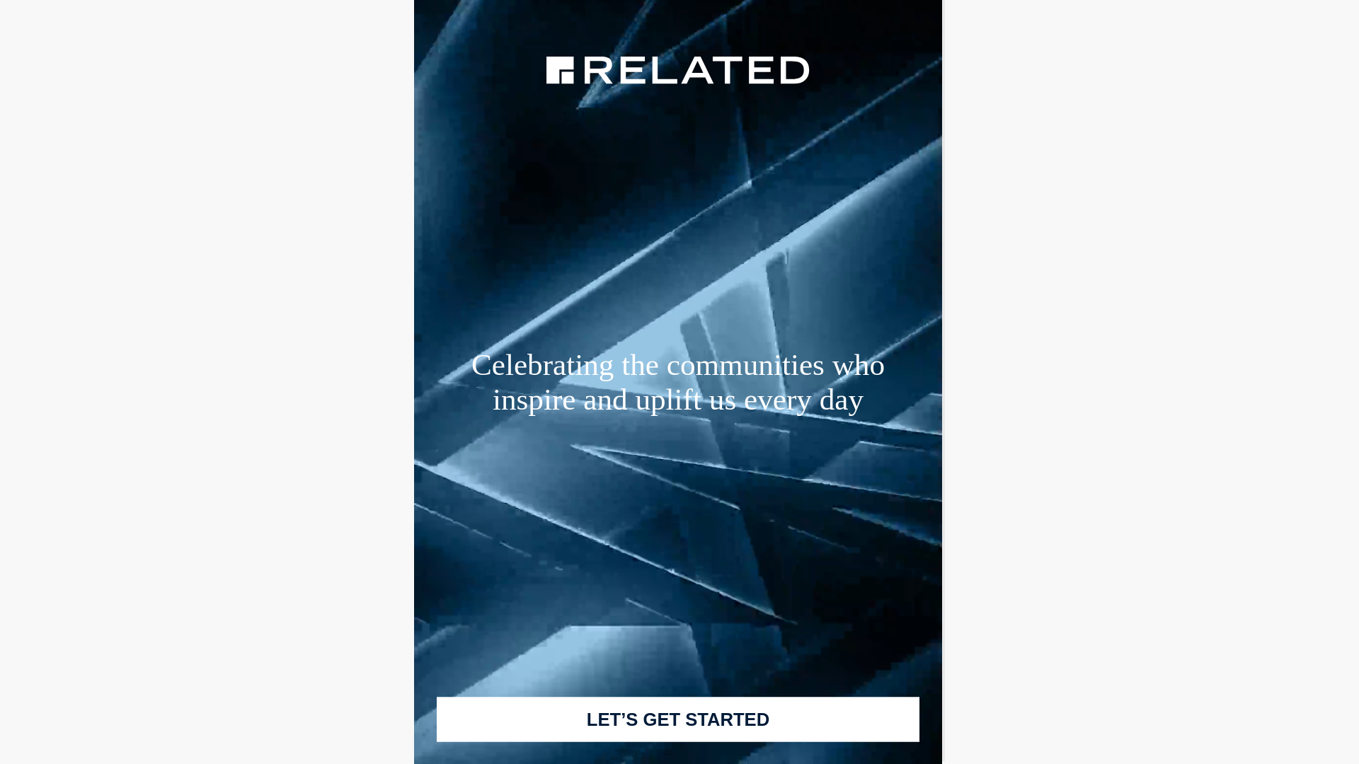 website screenshot of https://related-lots.com/