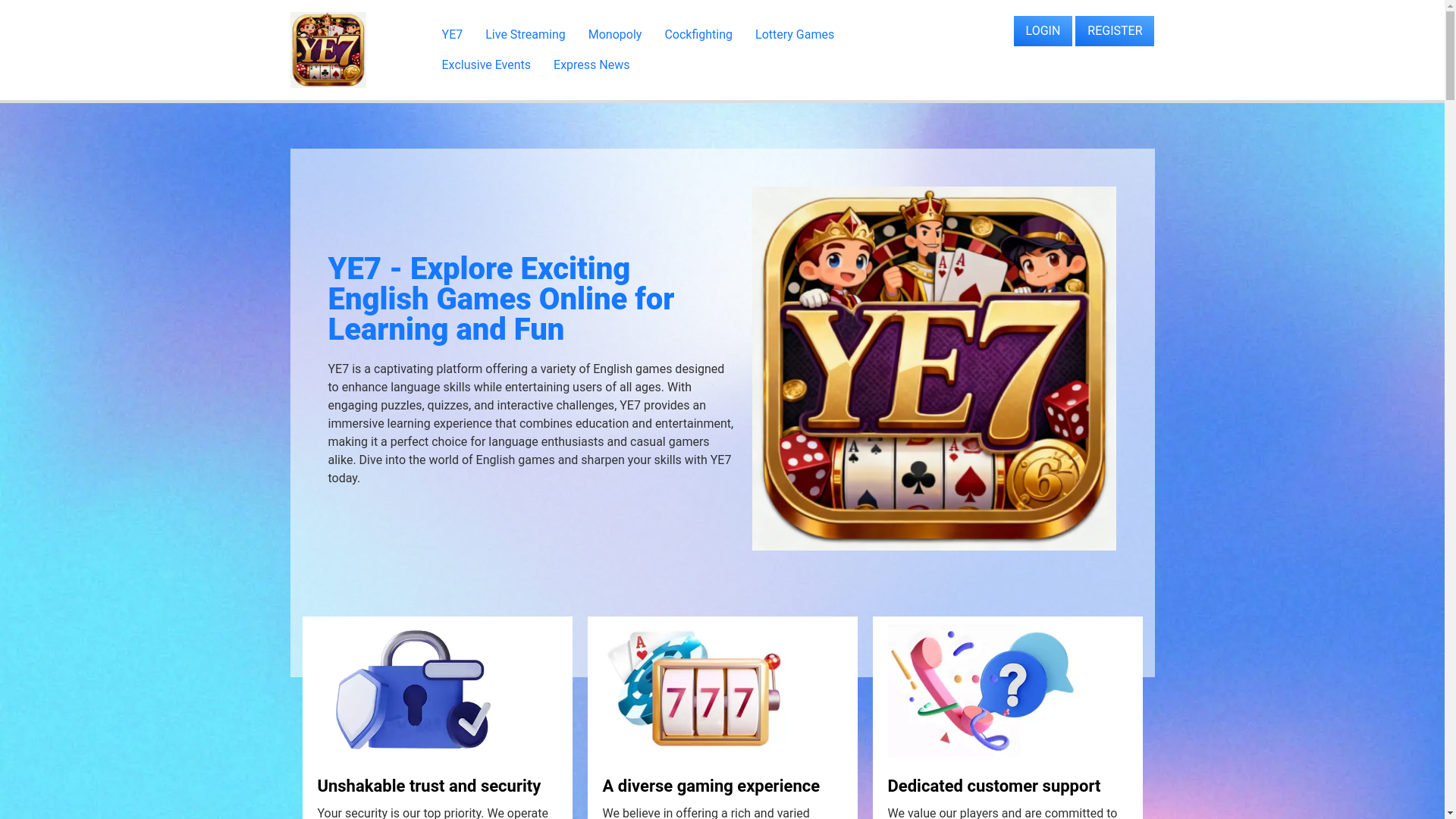 website screenshot of https://netye7.com/