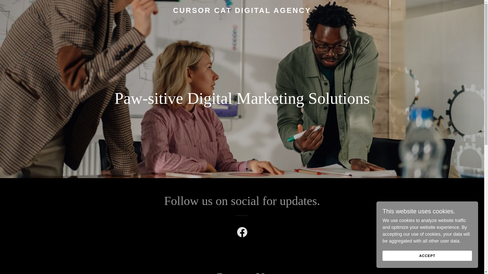 website screenshot of https://cursorcat.digital/