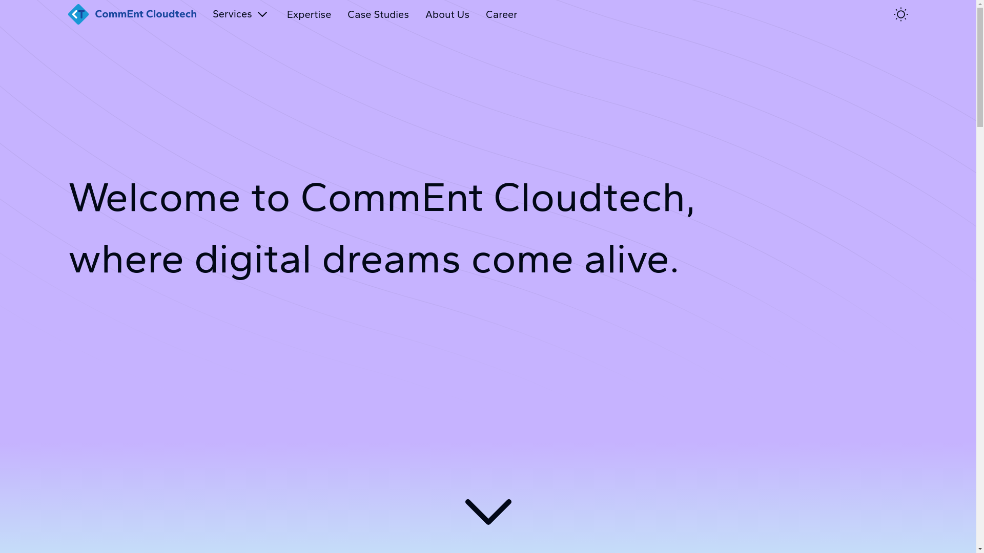 website screenshot of https://commentcloud-tech.pages.dev/