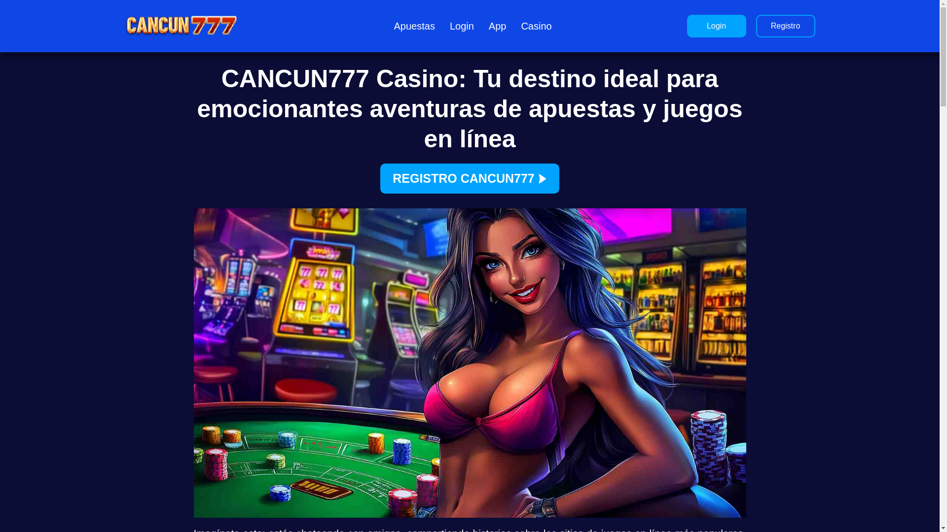 website screenshot of https://cancun777.net/