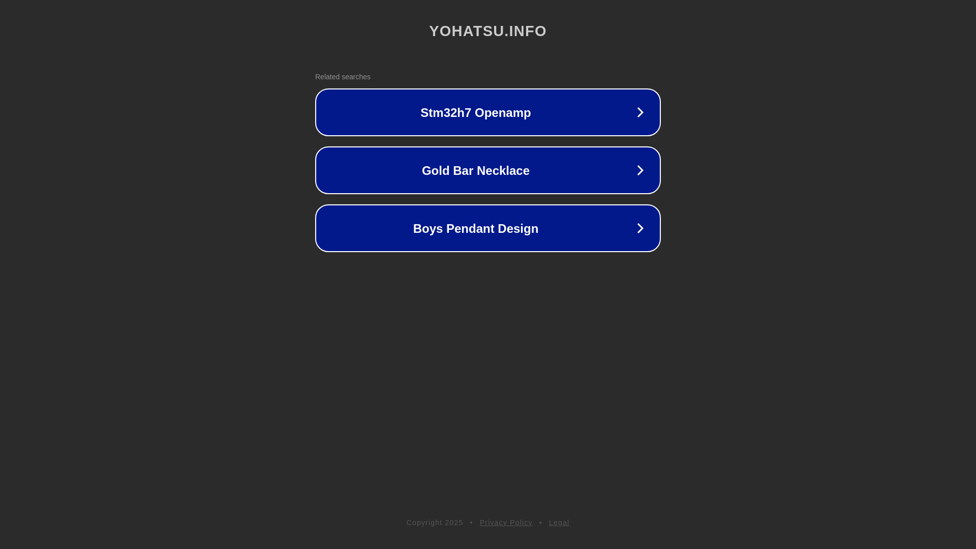 website screenshot of https://yohatsu.info/