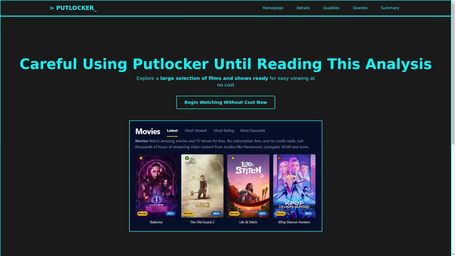 website screenshot of https://putlocker-68c8.pages.dev/